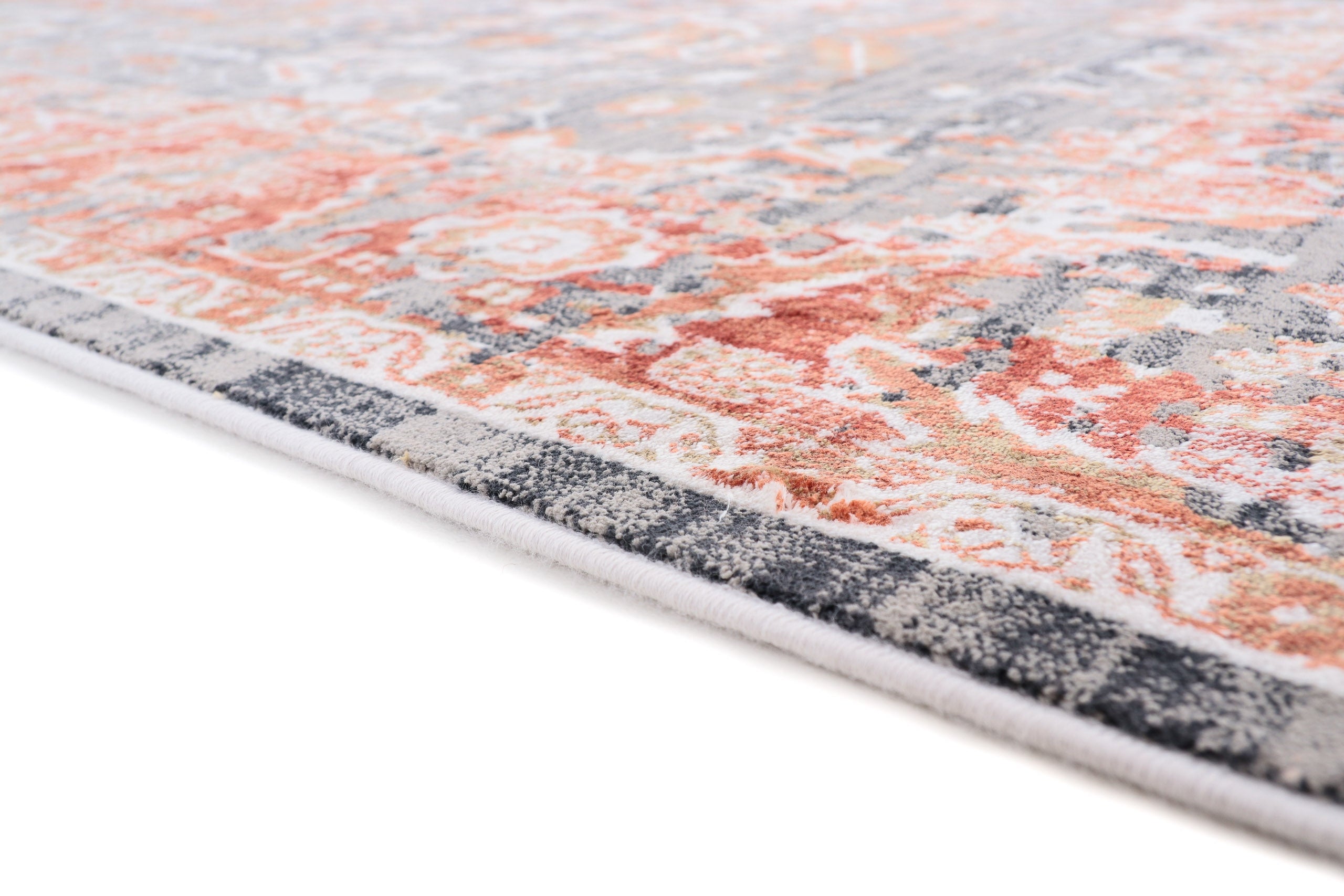 Vintage Teppich Medina Grau