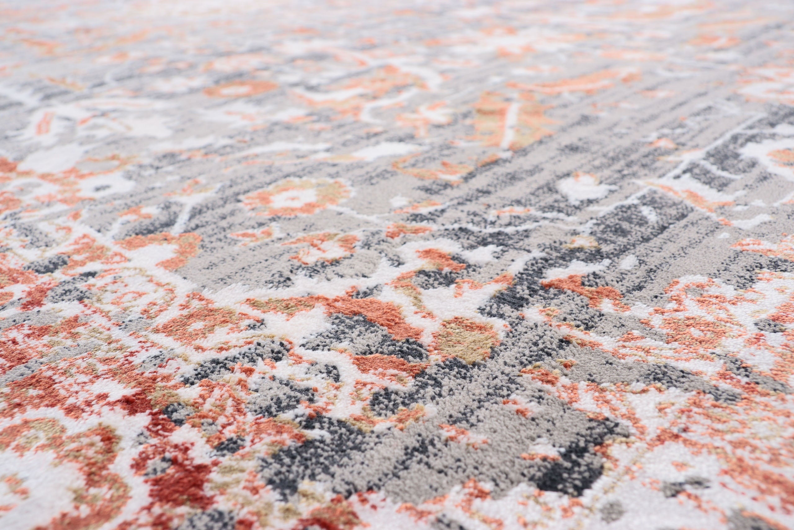 Vintage Teppich Medina Grau