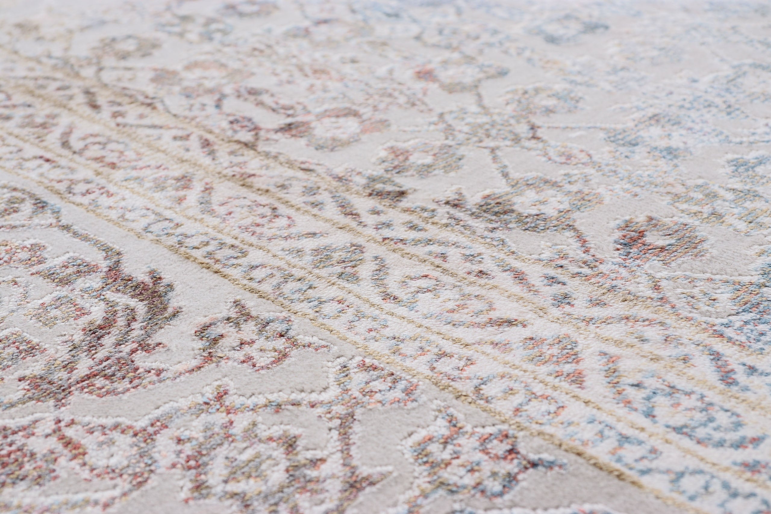 Vintage Teppich Saturn Beige