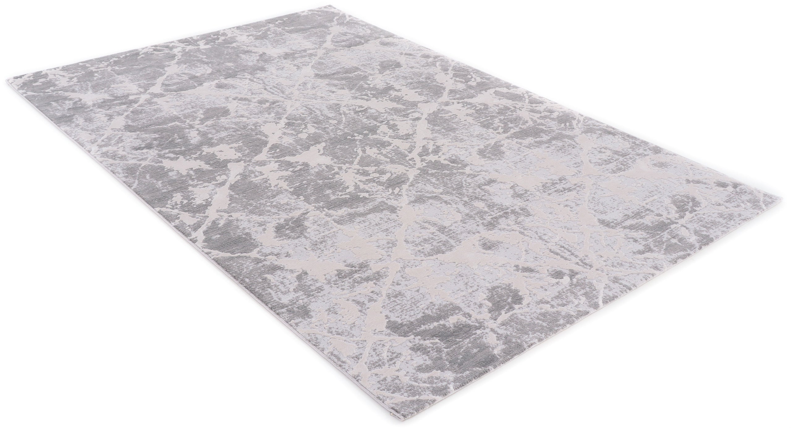 Marble Teppich Grau
