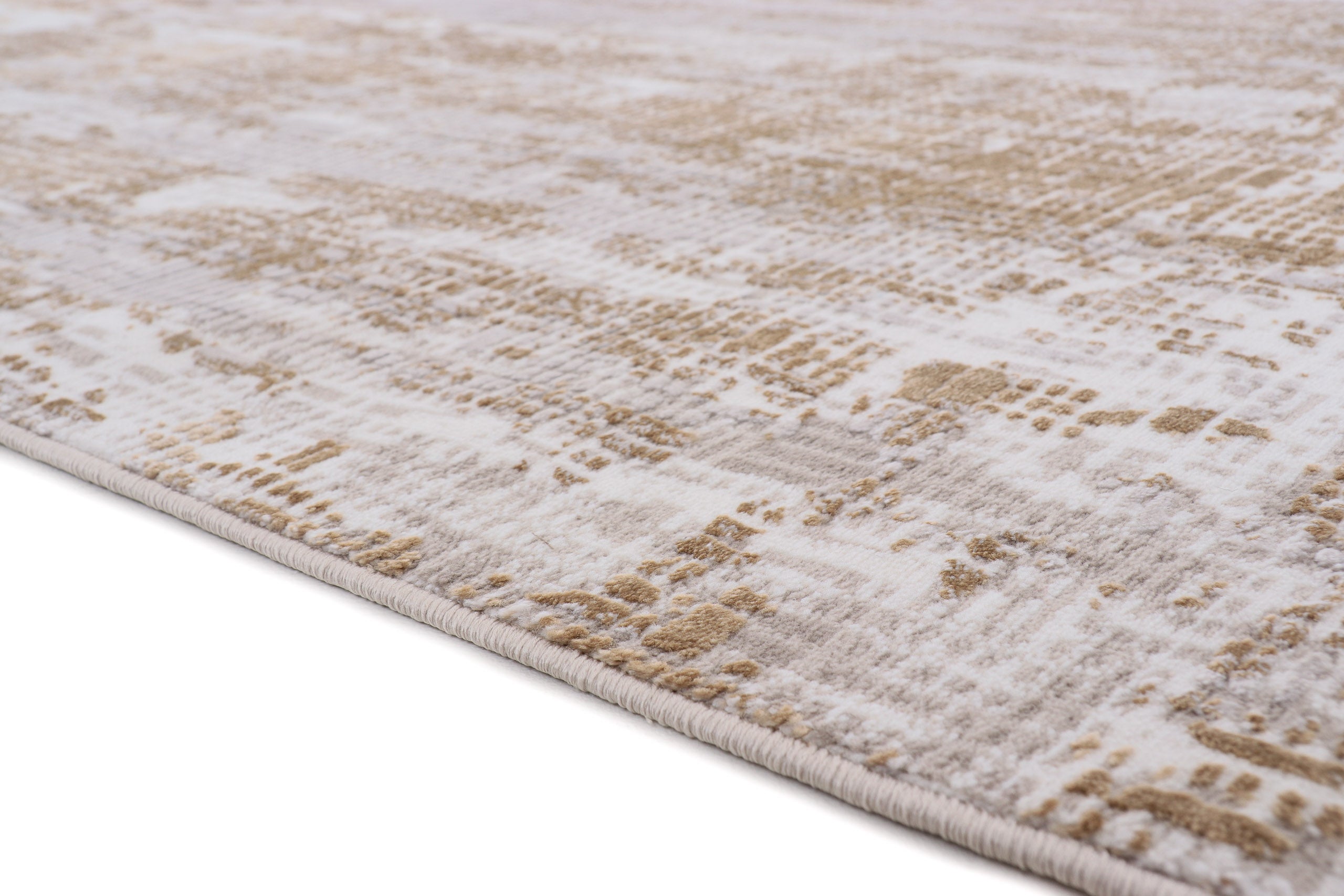 Sand desert Teppich Gold