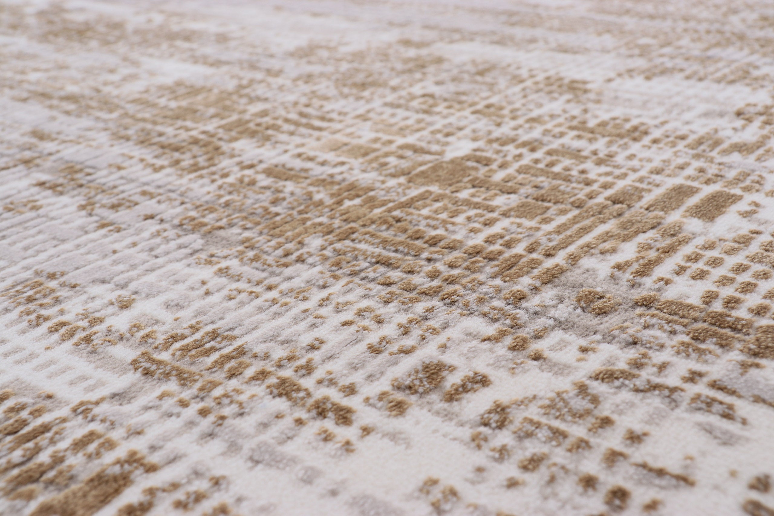 Sand desert Teppich Gold