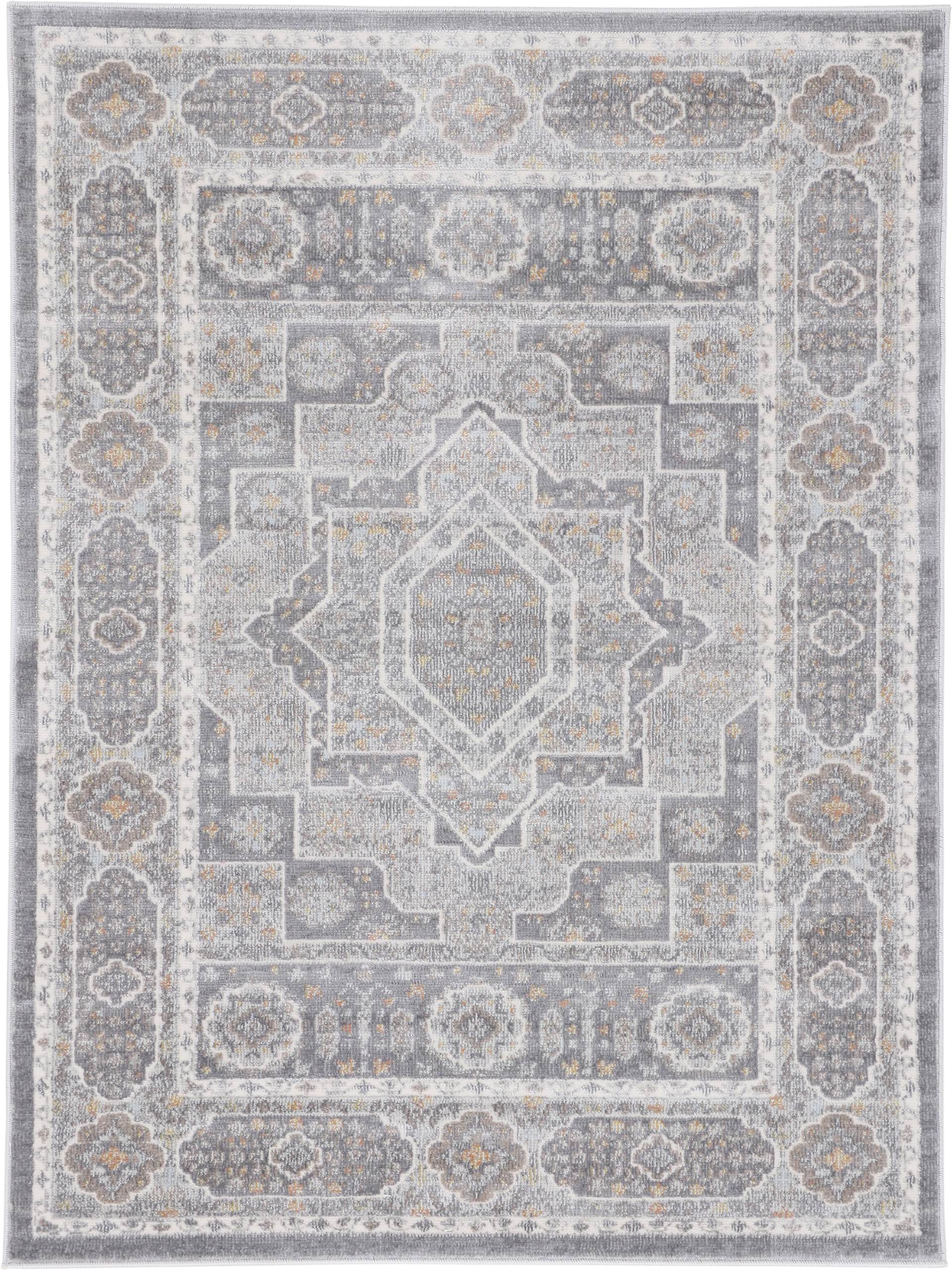 Mamluk Nisa Teppich Grau