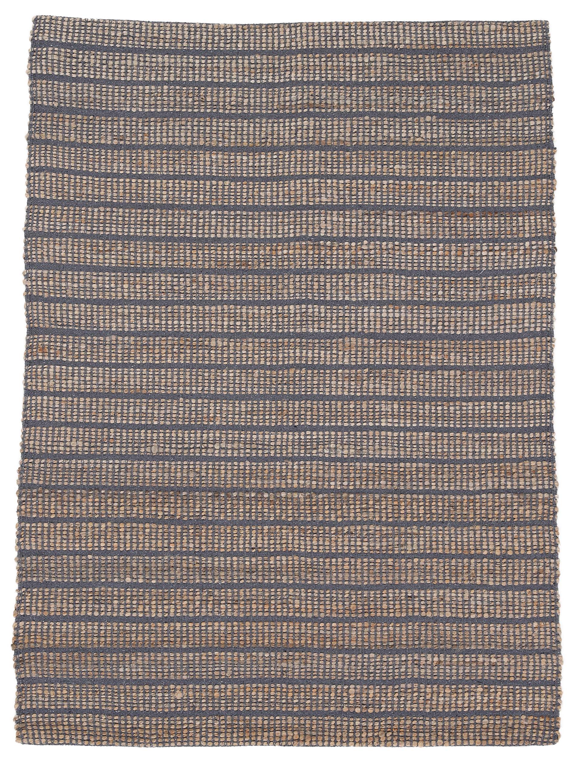 Juteteppich Lara Blau