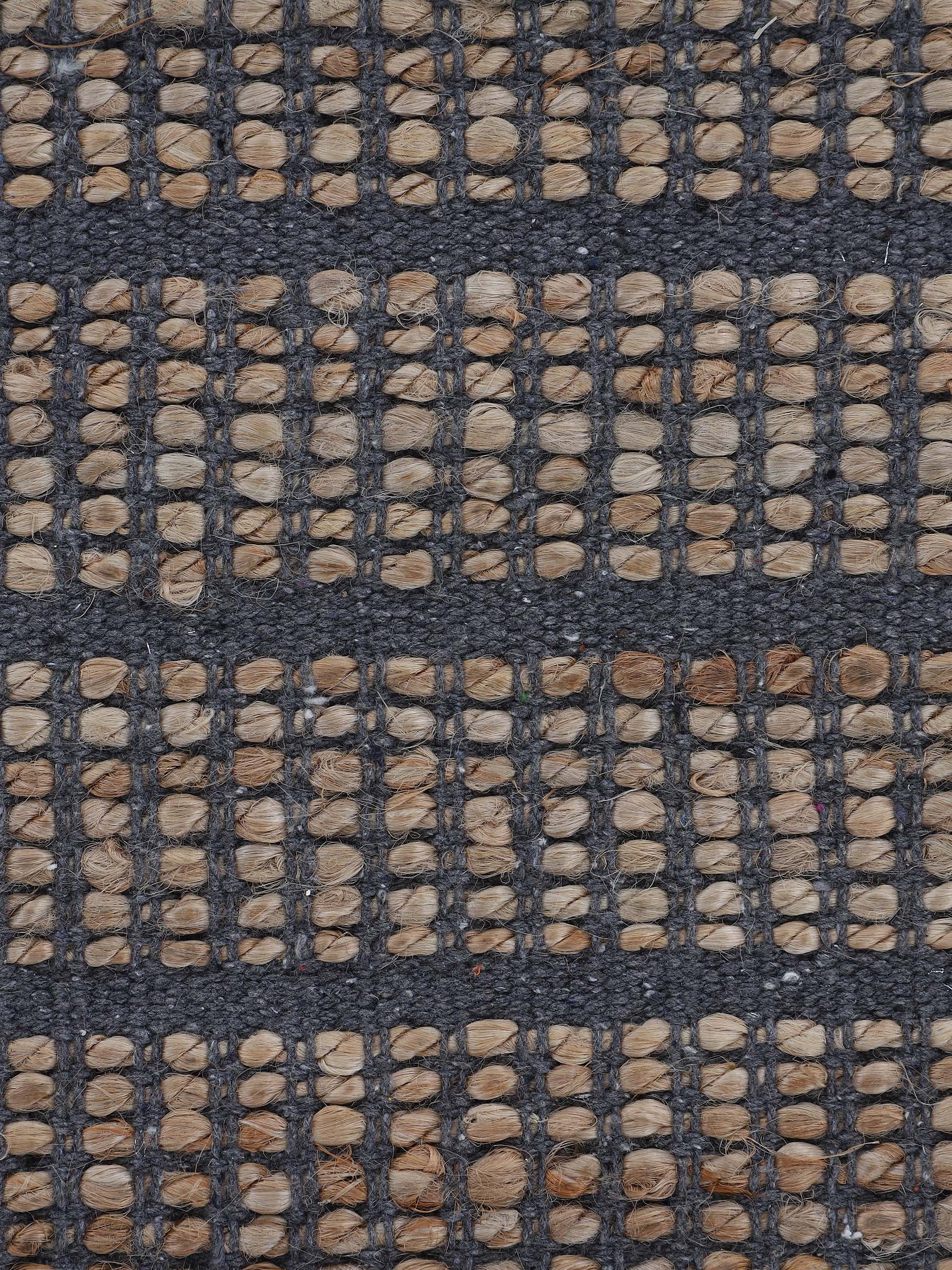 Juteteppich Lara Blau