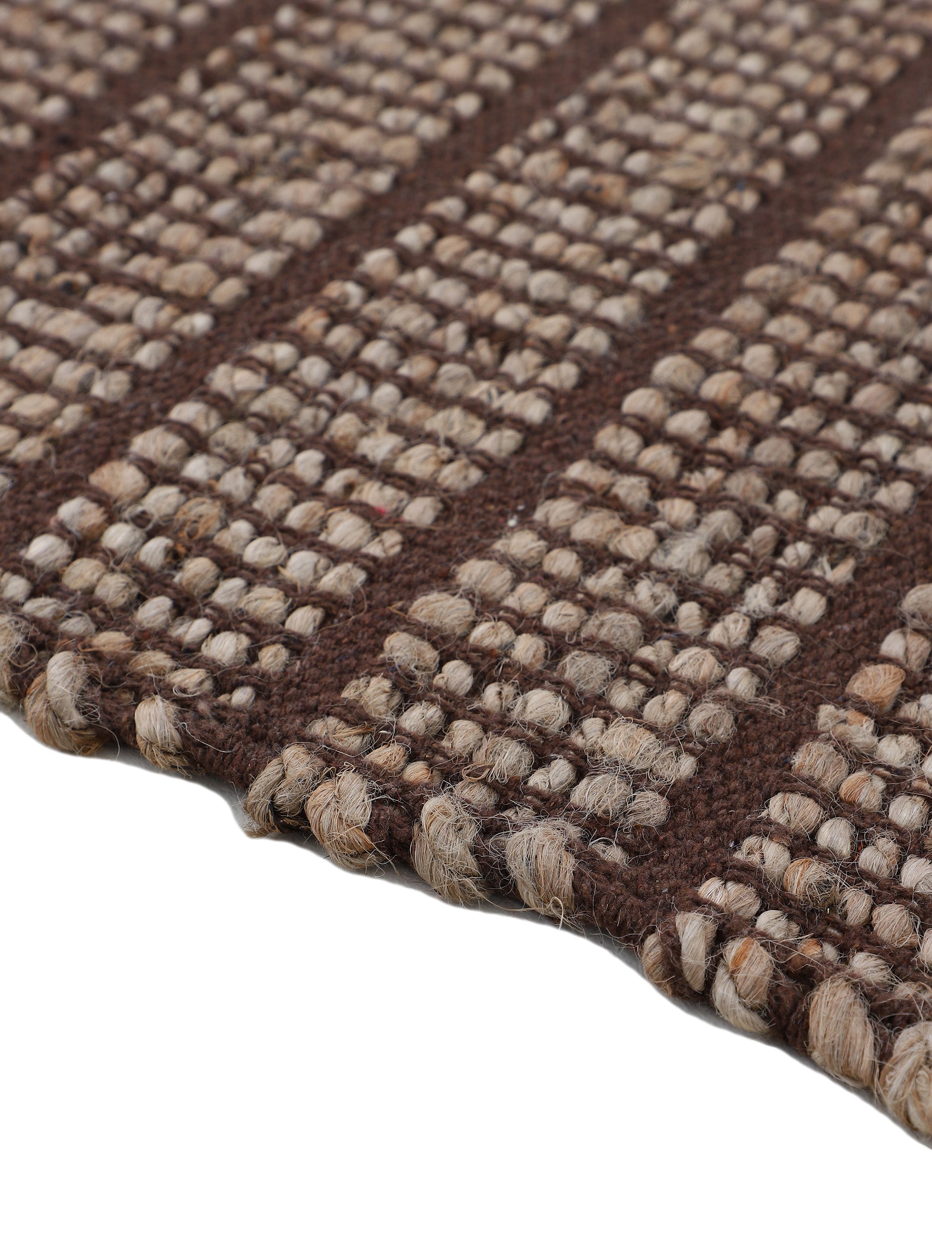 Juteteppich Lara Braun