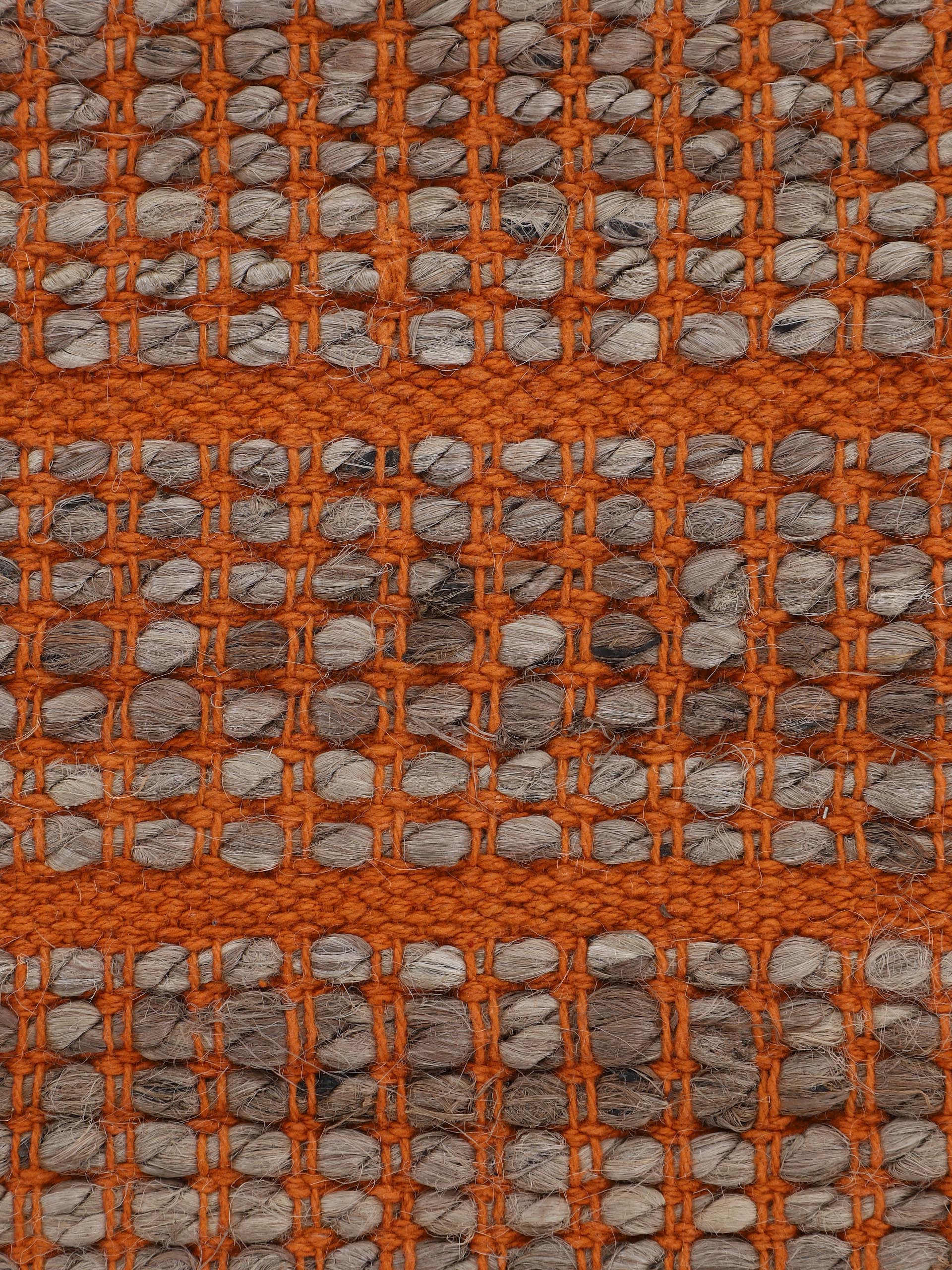 Juteteppich Lara Orange