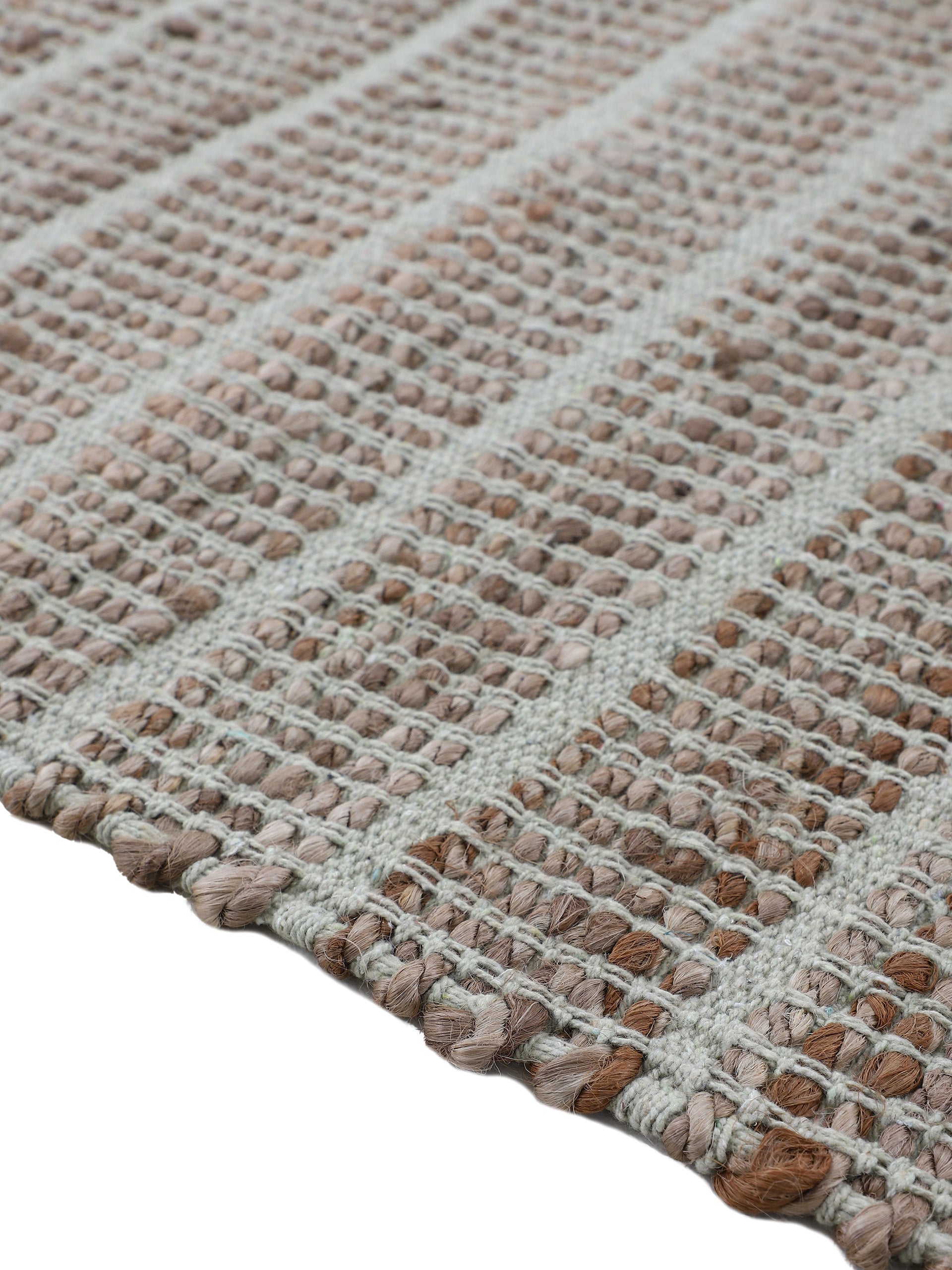 Juteteppich Lara Läufer Grün