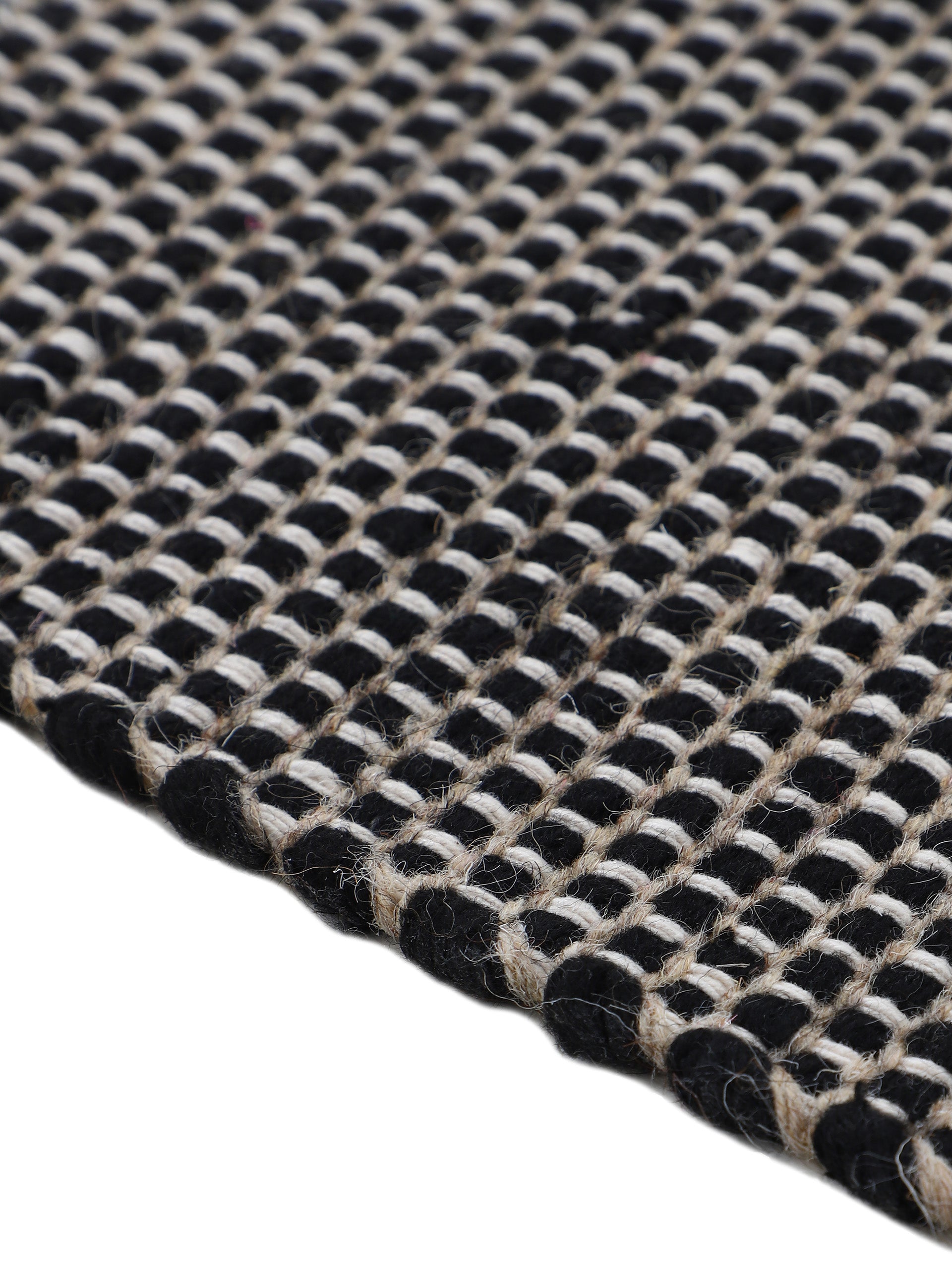 Wollteppich Mona Schwarz