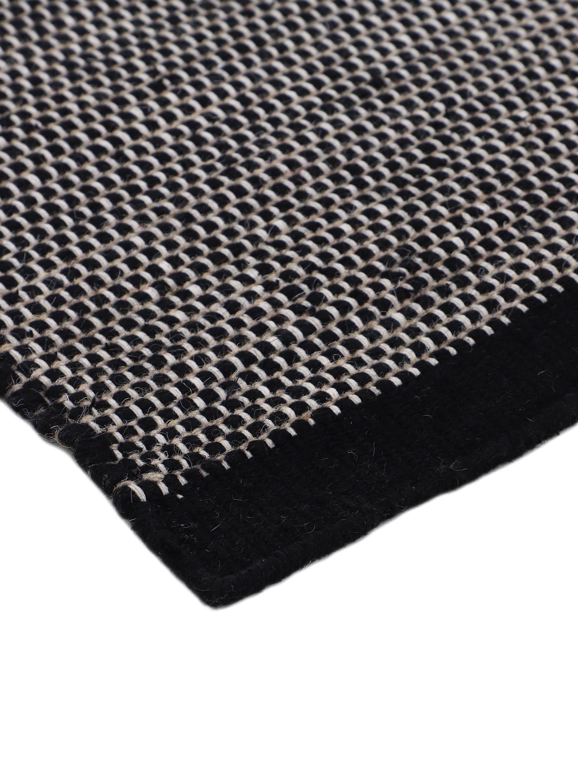 Wollteppich Mona Schwarz