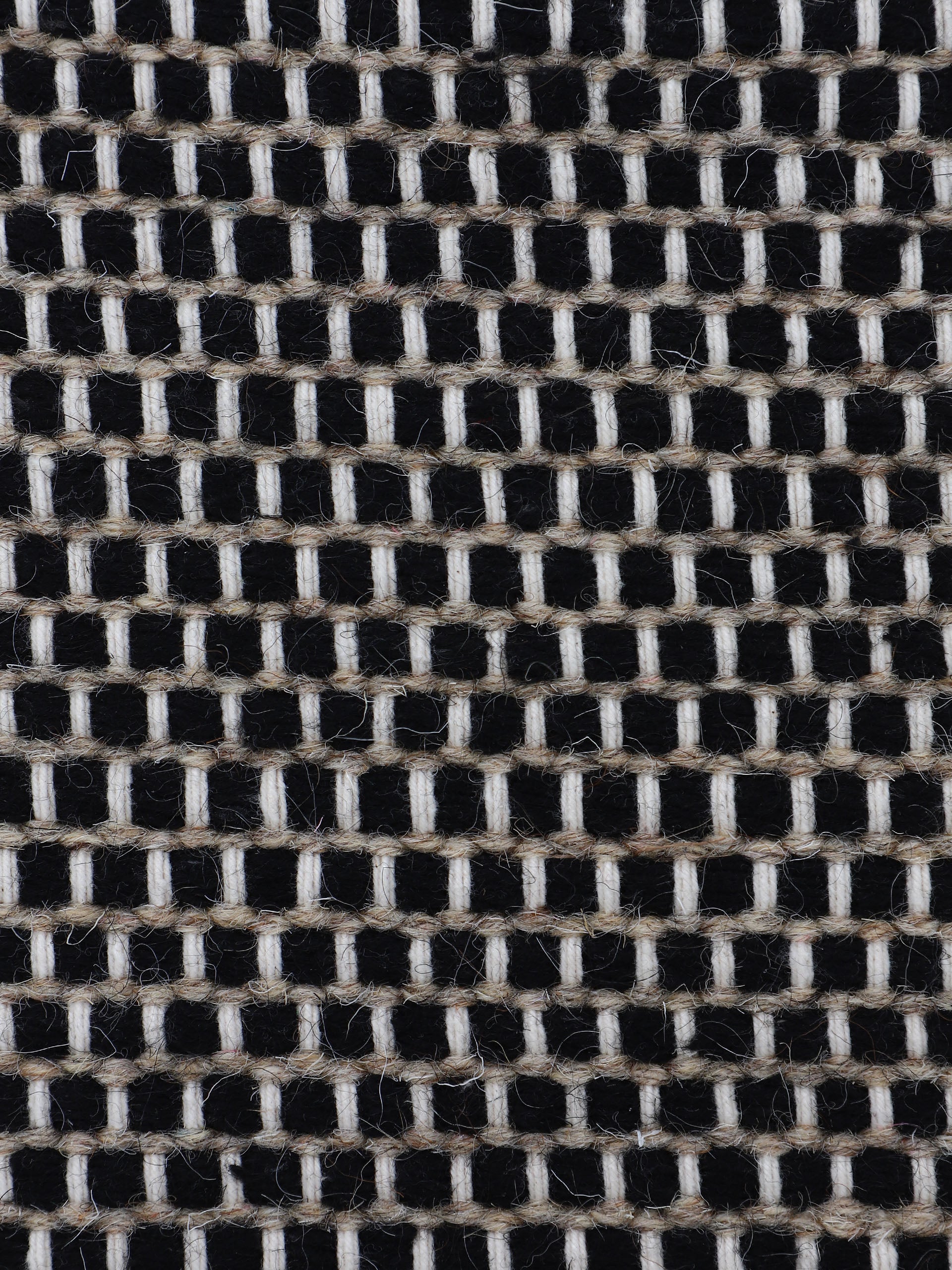 Wollteppich Mona Schwarz