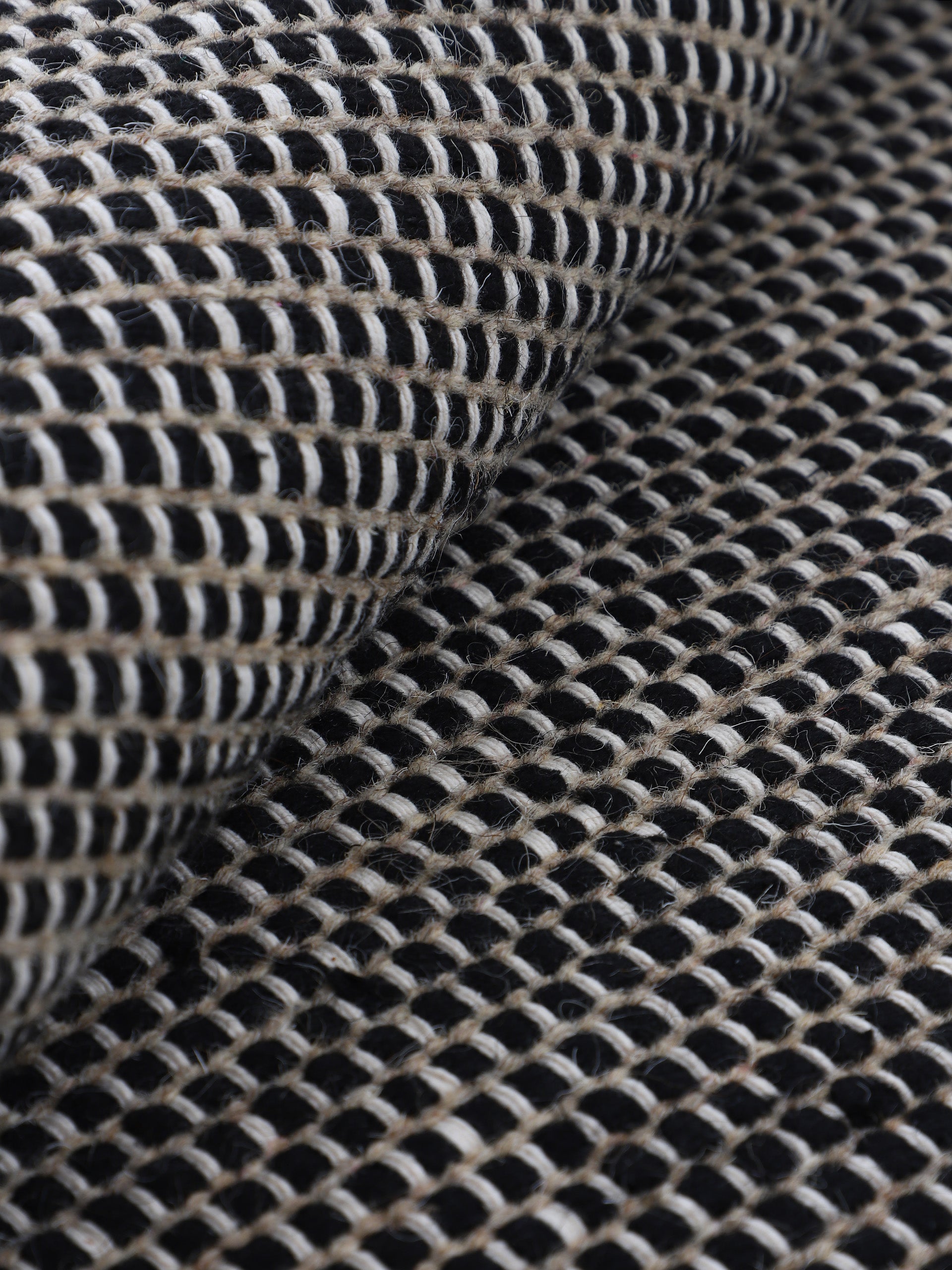 Wollteppich Mona Schwarz