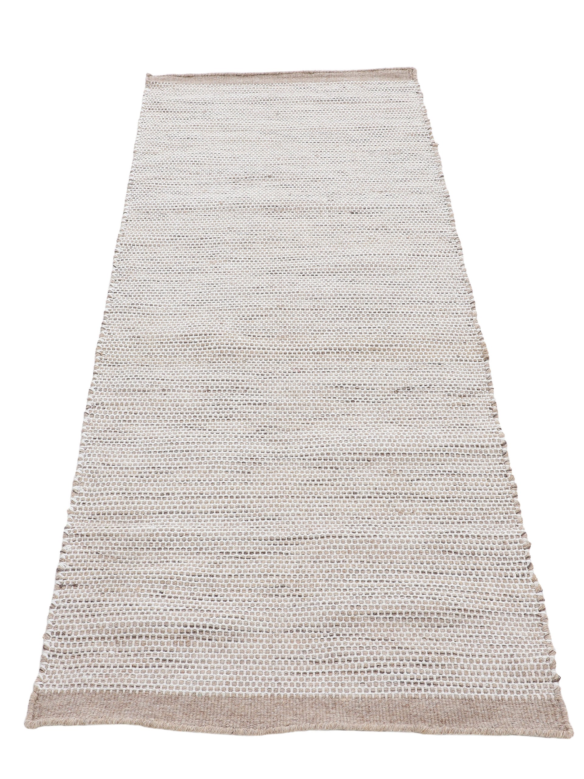 Wollteppich Mona Läufer Taupe