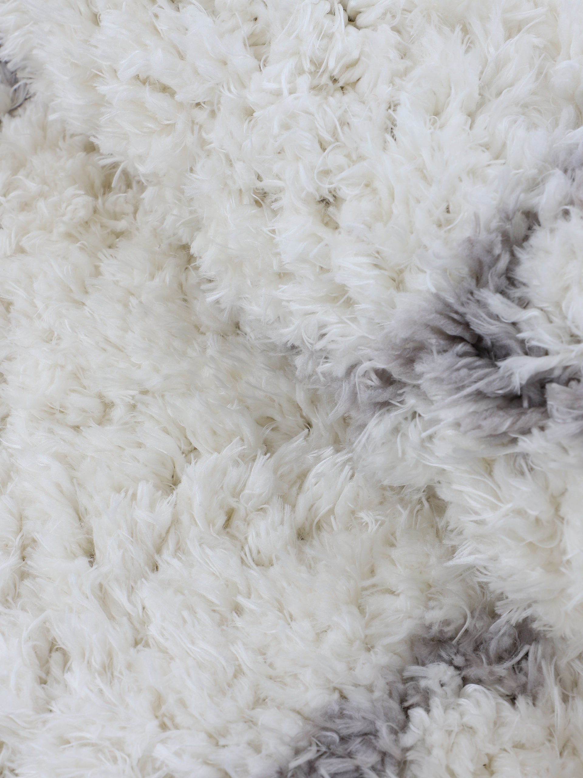 Hochflorteppich Eddy Läufer Weiß