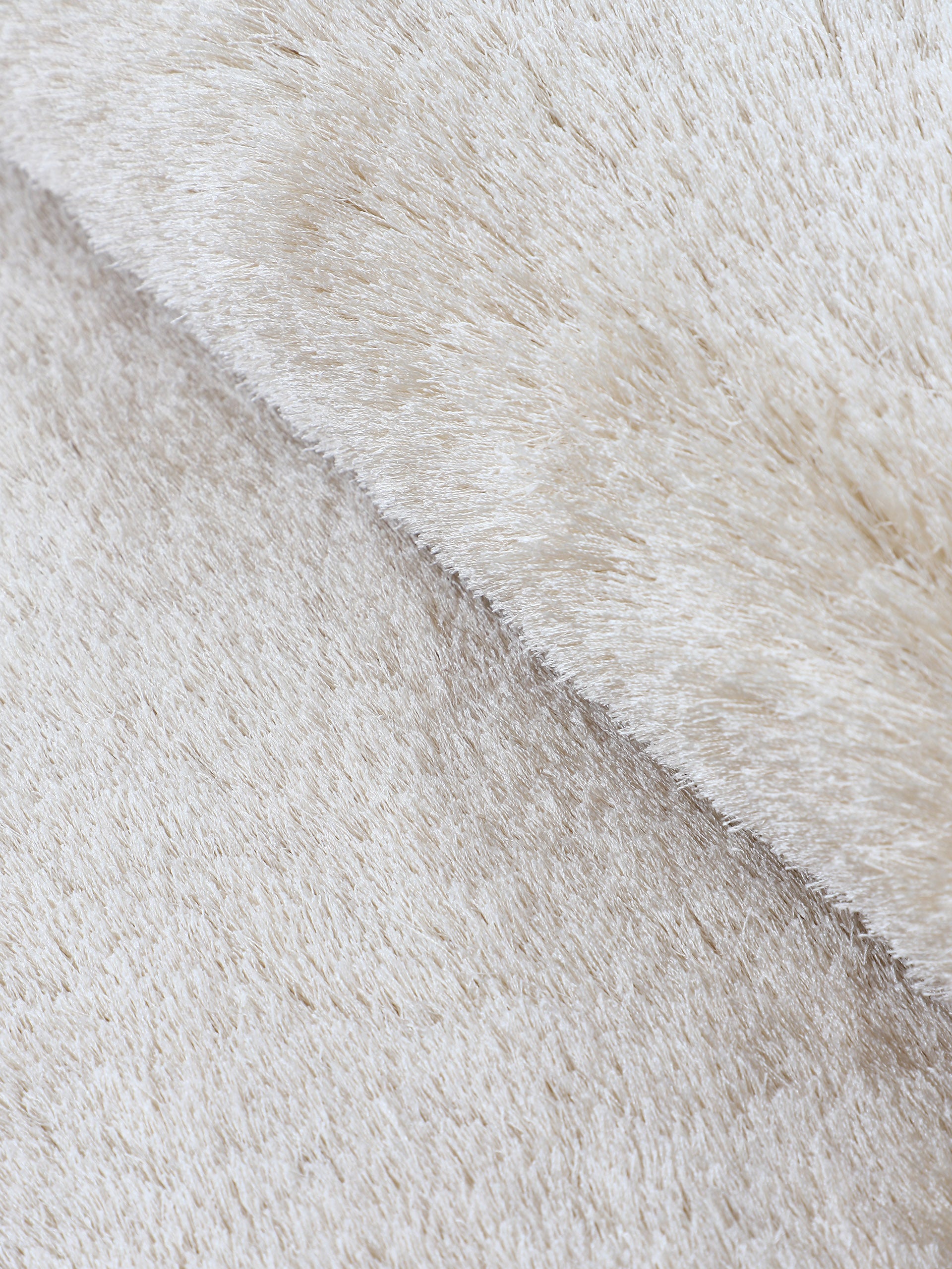 Hochflorteppich Breeze Läufer Creme