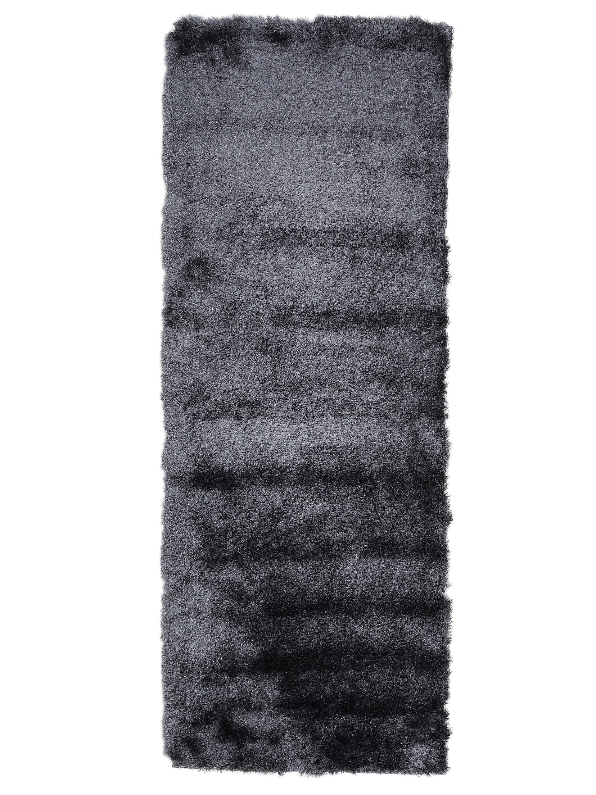 Hochflorteppich Breeze Läufer Dunkelgrau