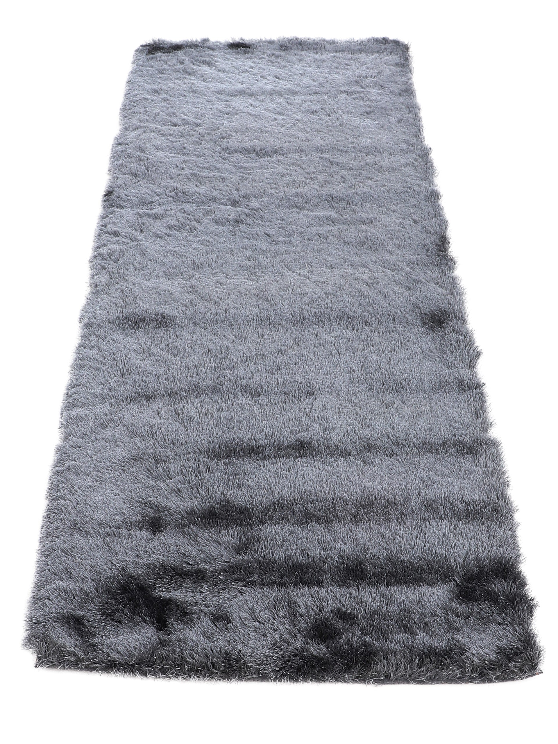 Hochflorteppich Breeze Läufer Dunkelgrau