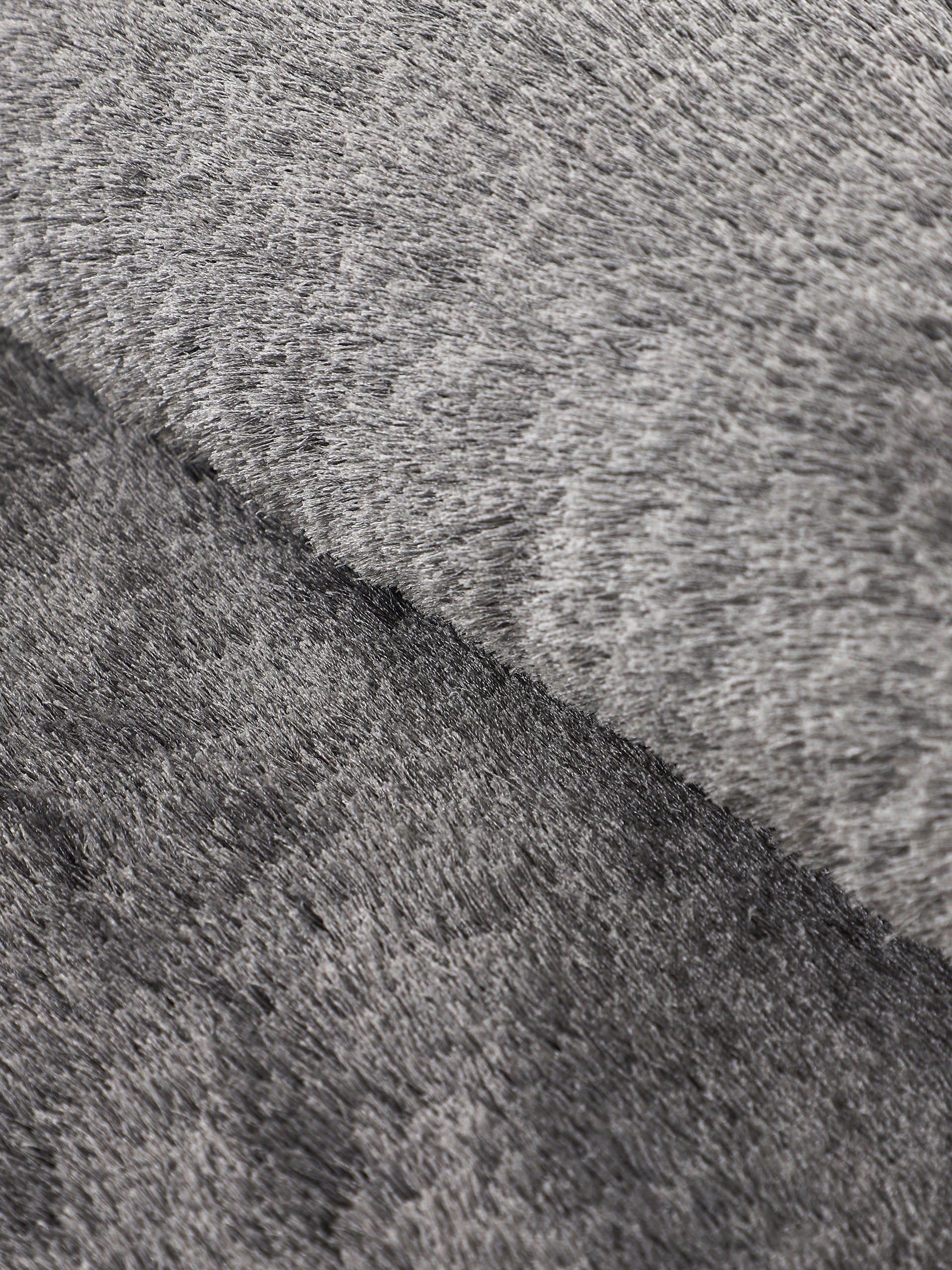 Hochflorteppich Breeze Läufer Dunkelgrau