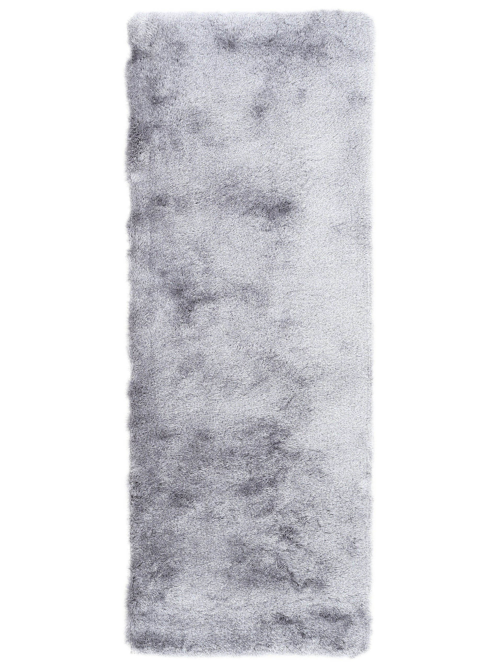 Hochflorteppich Breeze Läufer Hellgrau