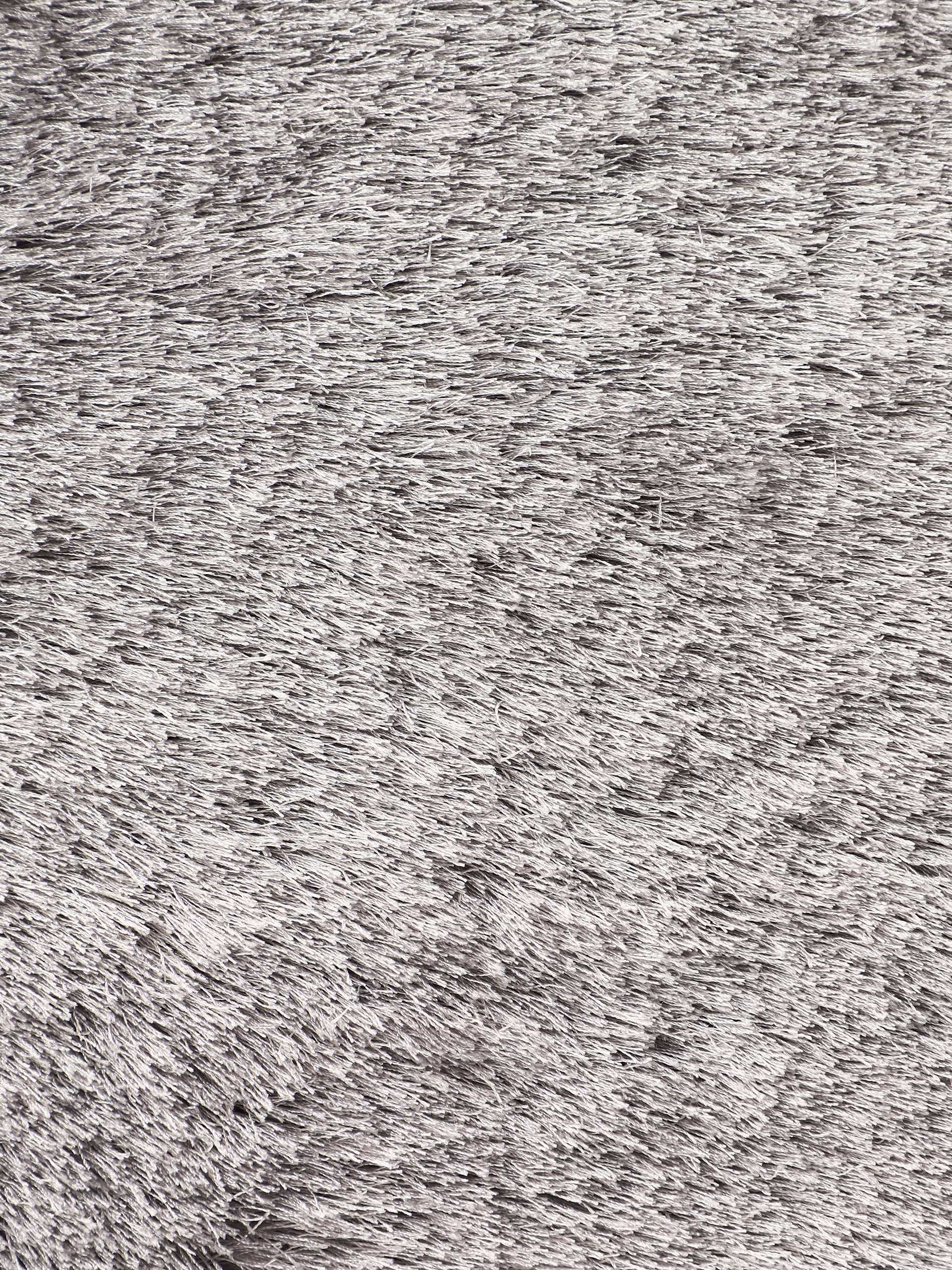 Hochflorteppich Breeze Läufer Hellgrau