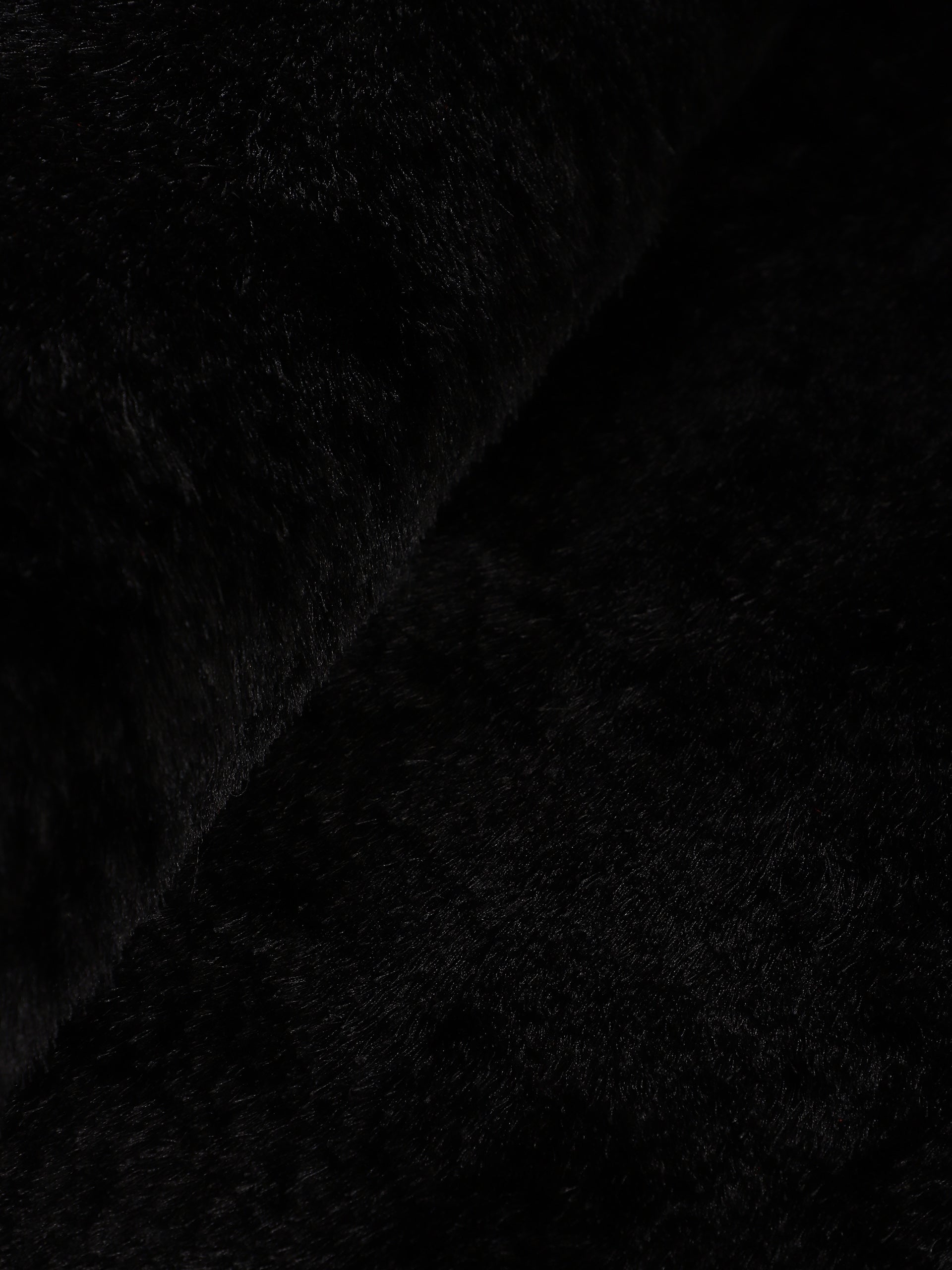 Hochflorteppich Breeze Läufer Schwarz