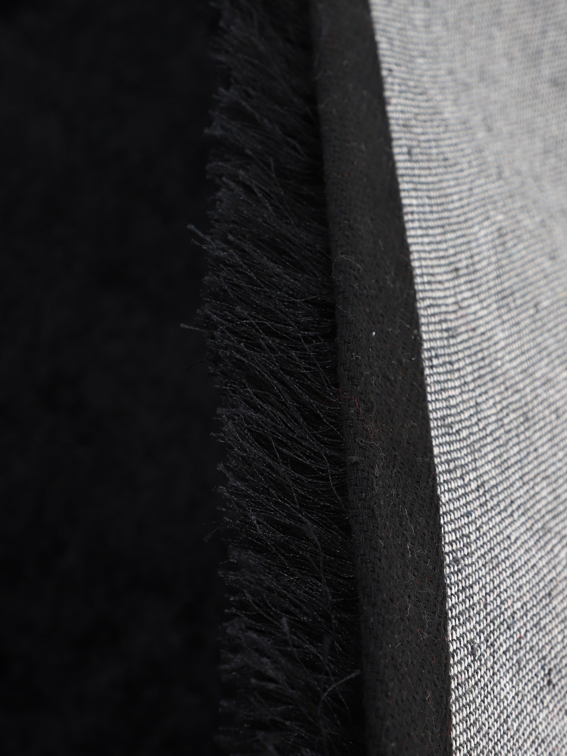 Hochflorteppich Breeze Läufer Schwarz