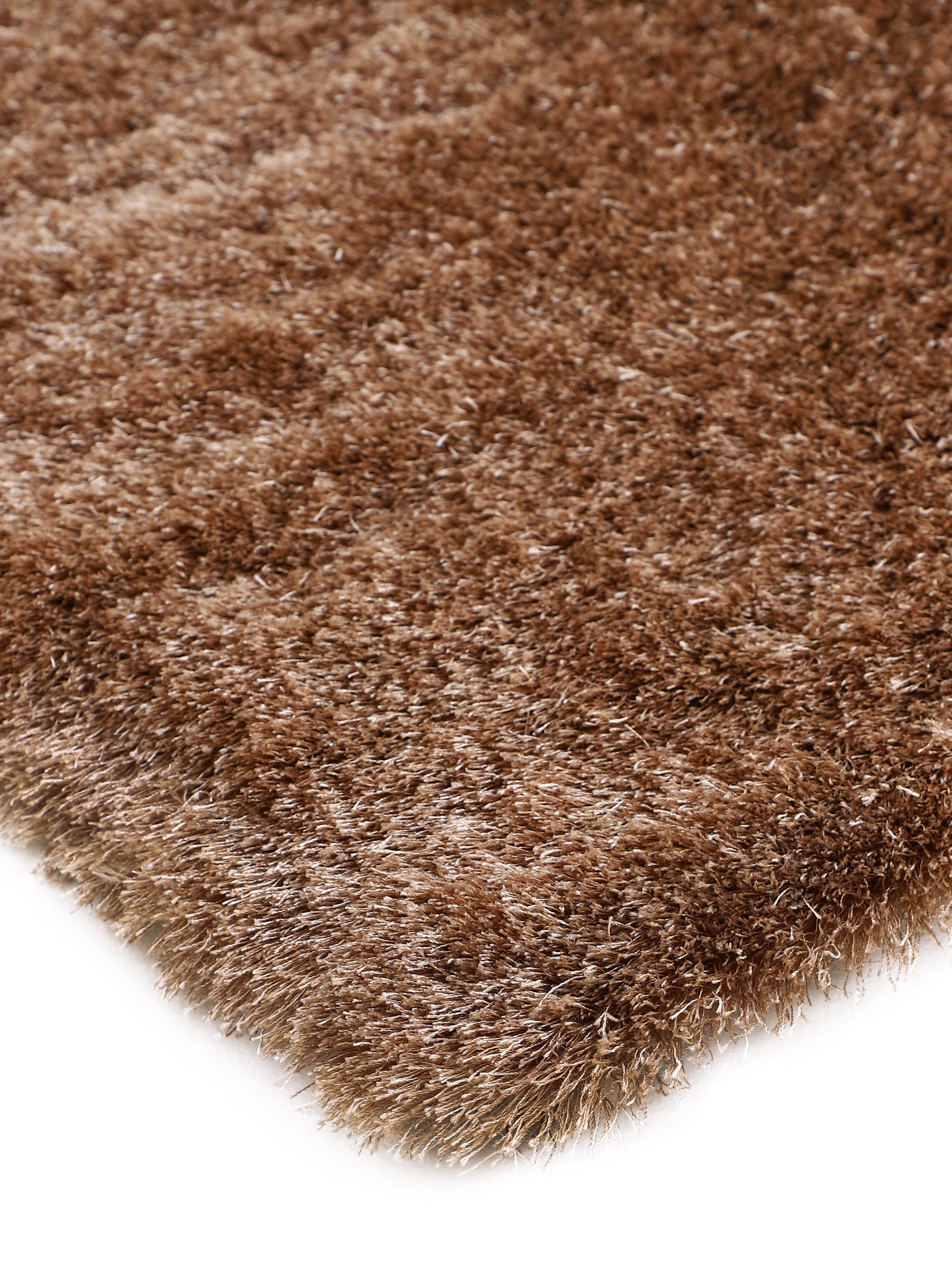 Hochflorteppich Breeze Rund Beige