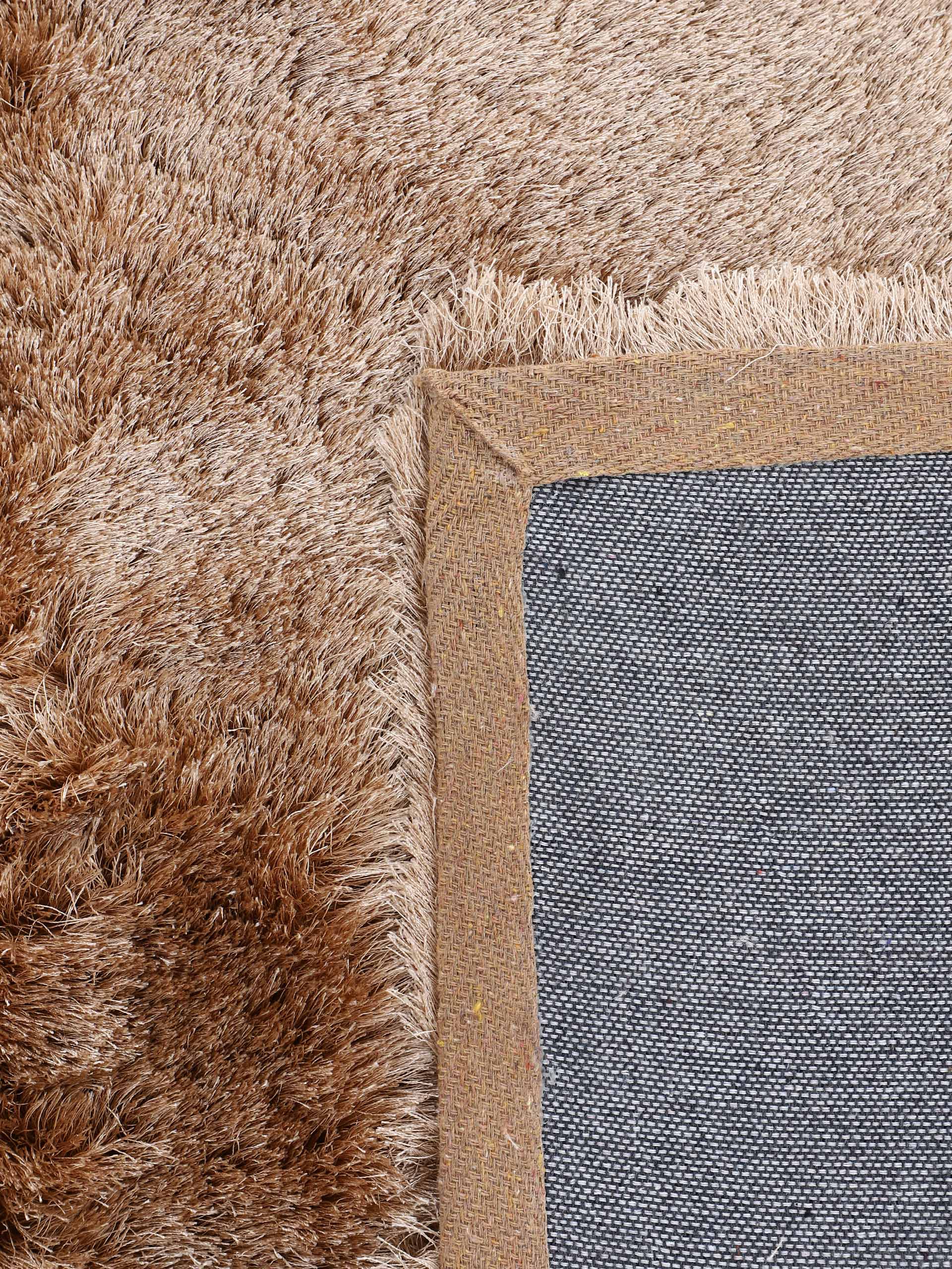 Hochflorteppich Breeze Rund Beige