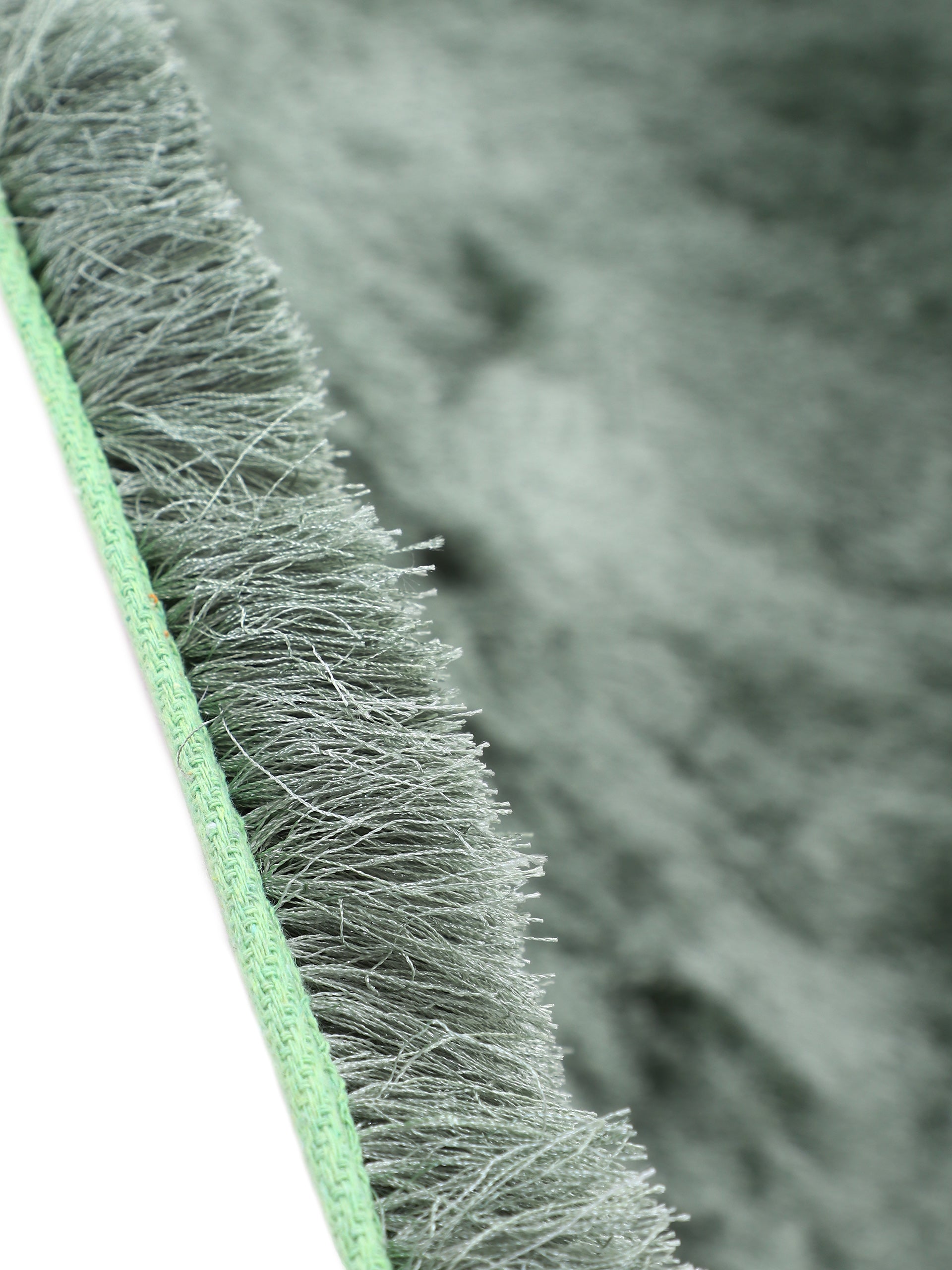 Hochflorteppich Breeze Rund Grün