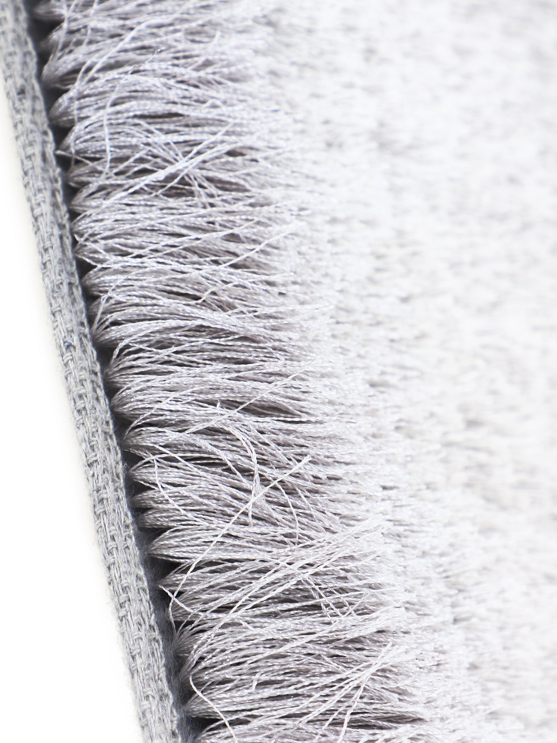 Hochflorteppich Breeze Rund Hellgrau