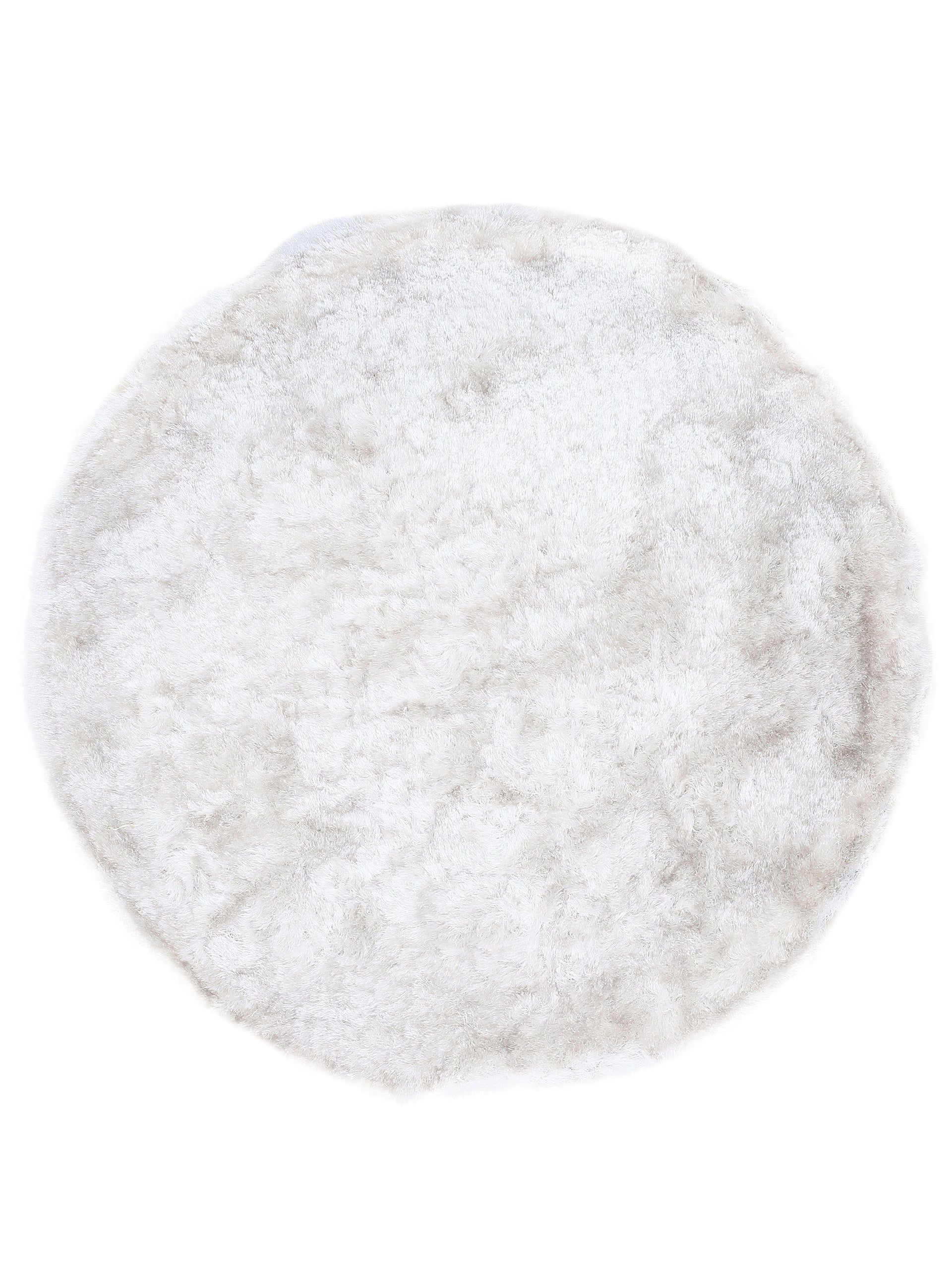 Hochflorteppich Breeze Rund Weiß