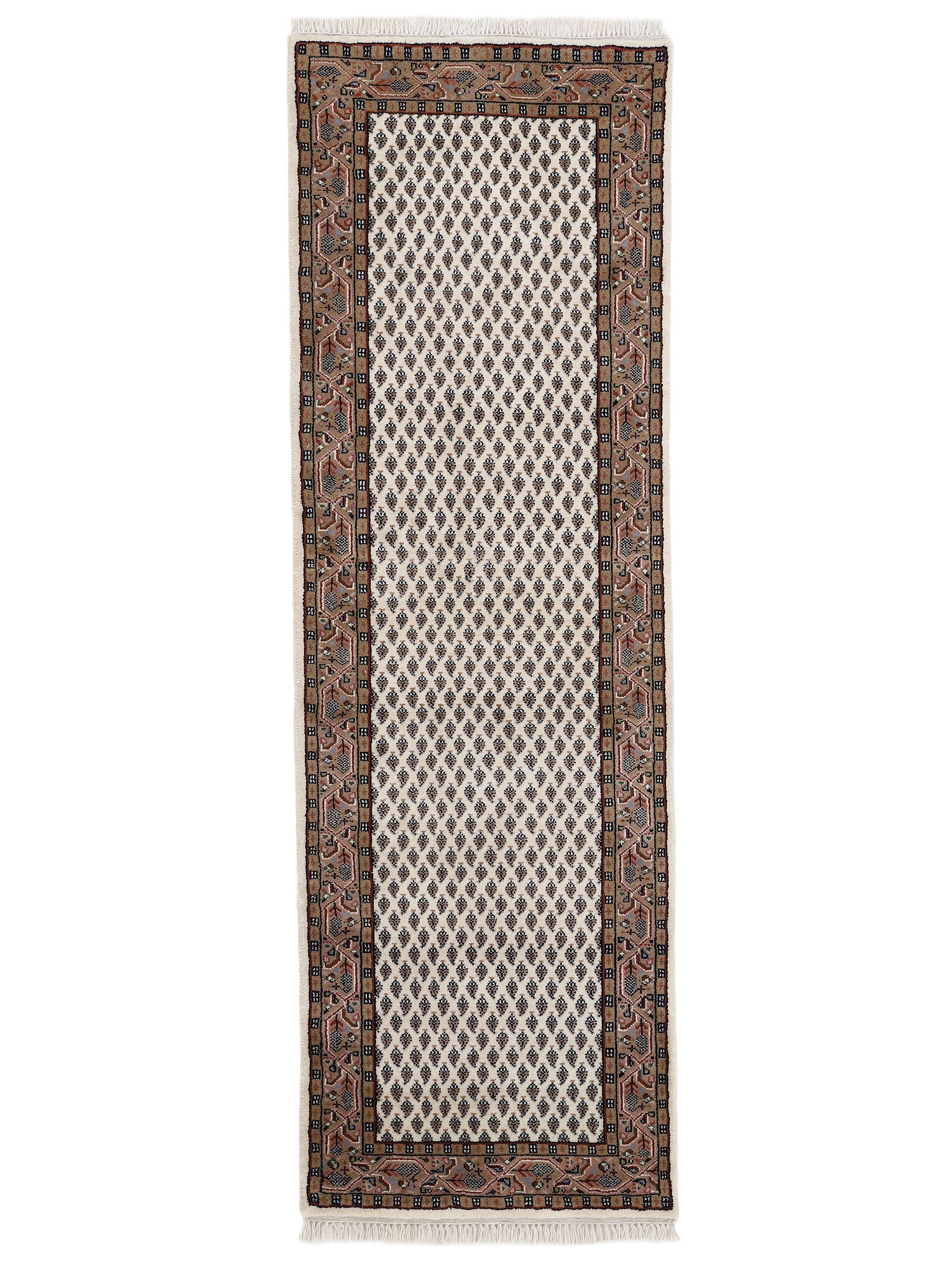 Mir Teppich Läufer Creme