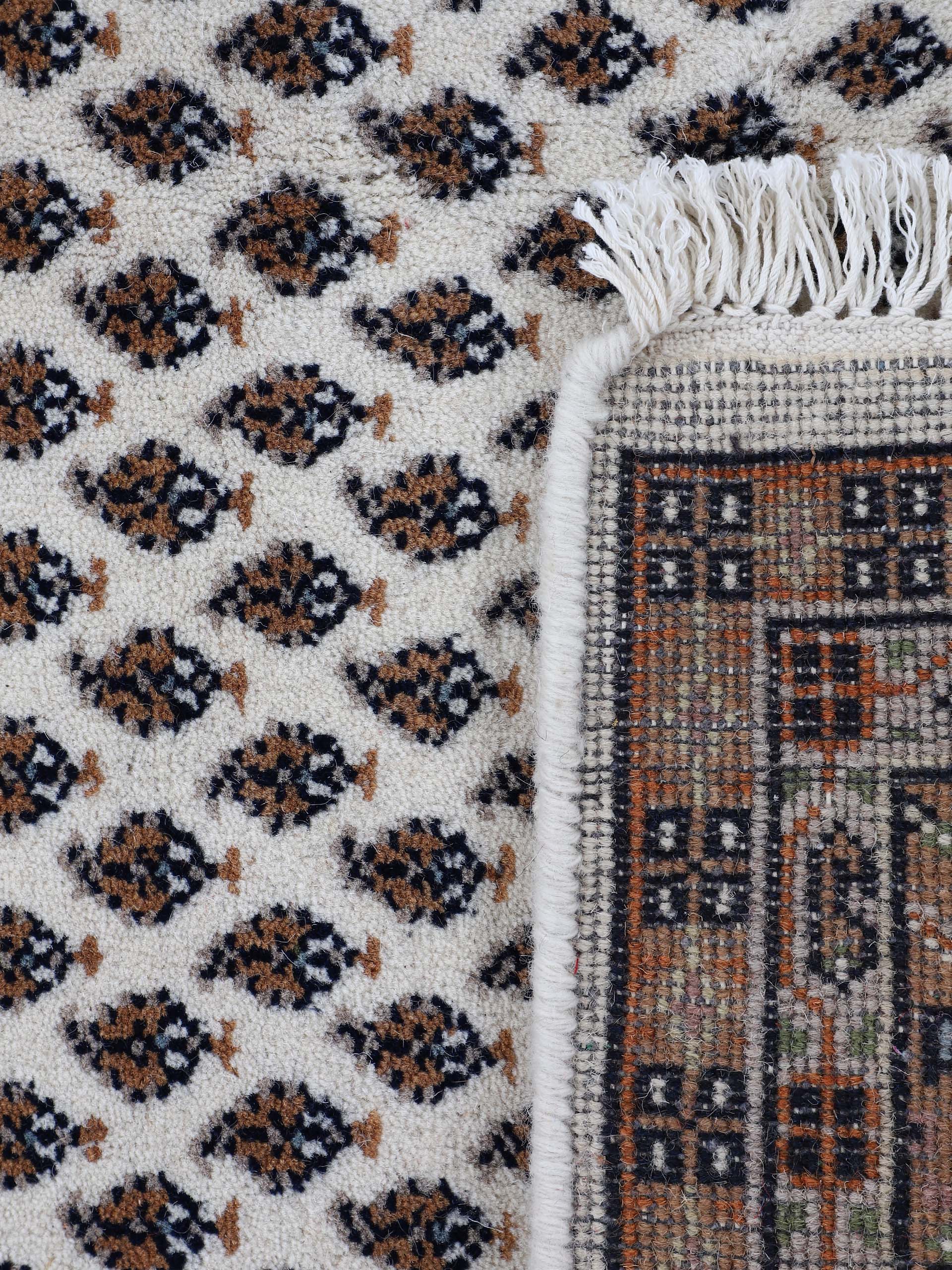 Mir Teppich Läufer Creme