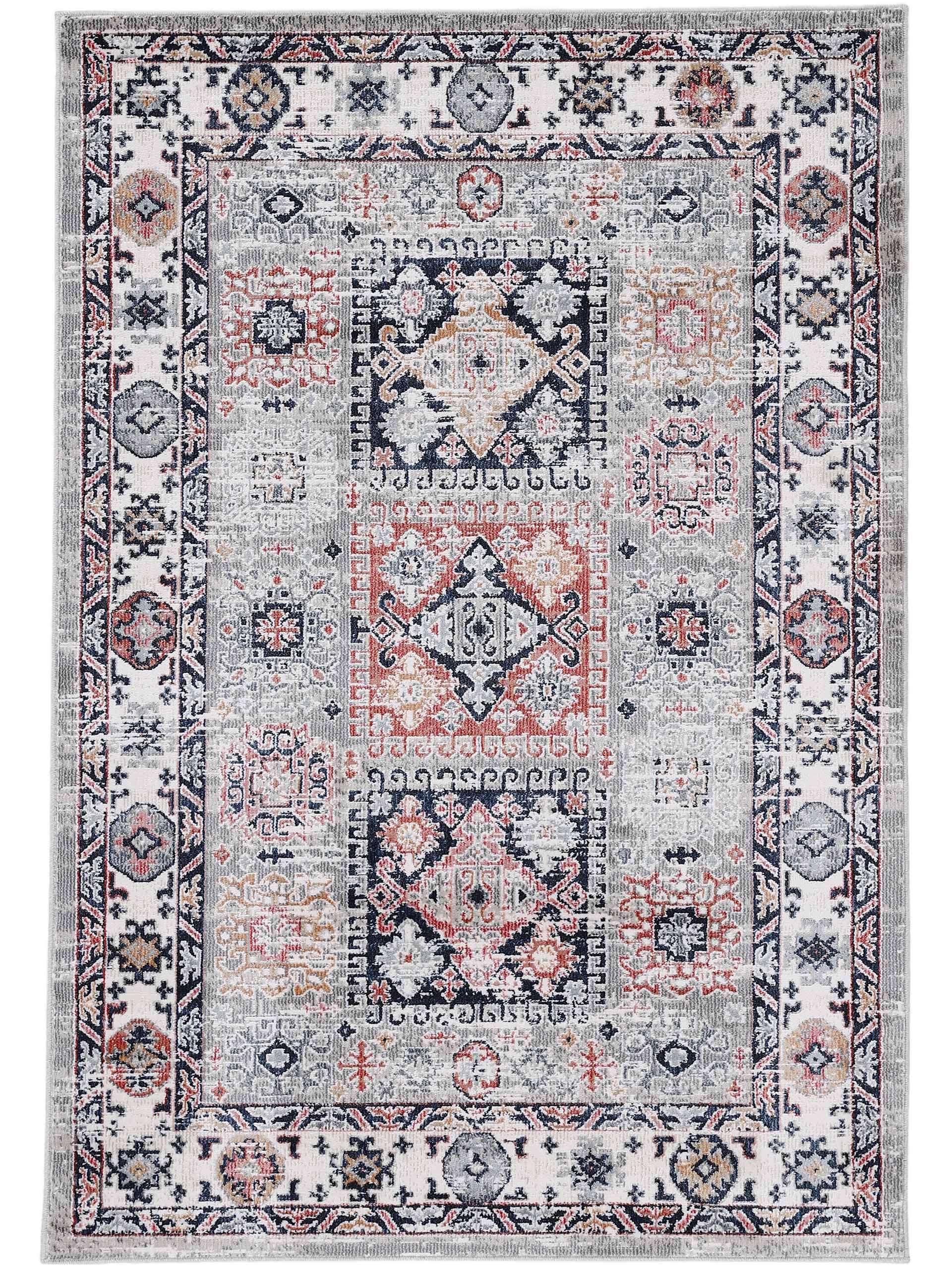 Teppich Kazach Hellgrau