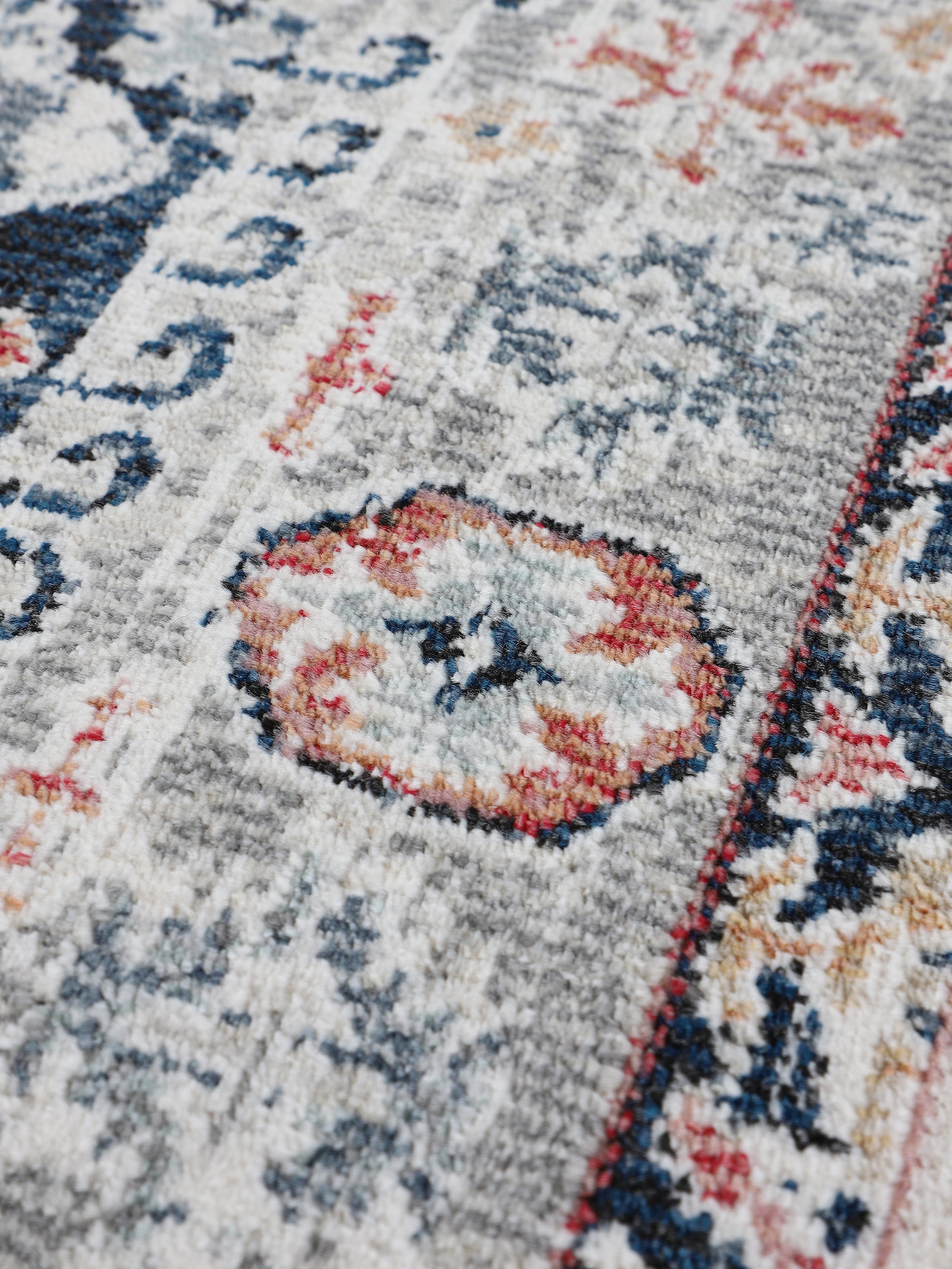 Teppich Kazach Hellgrau