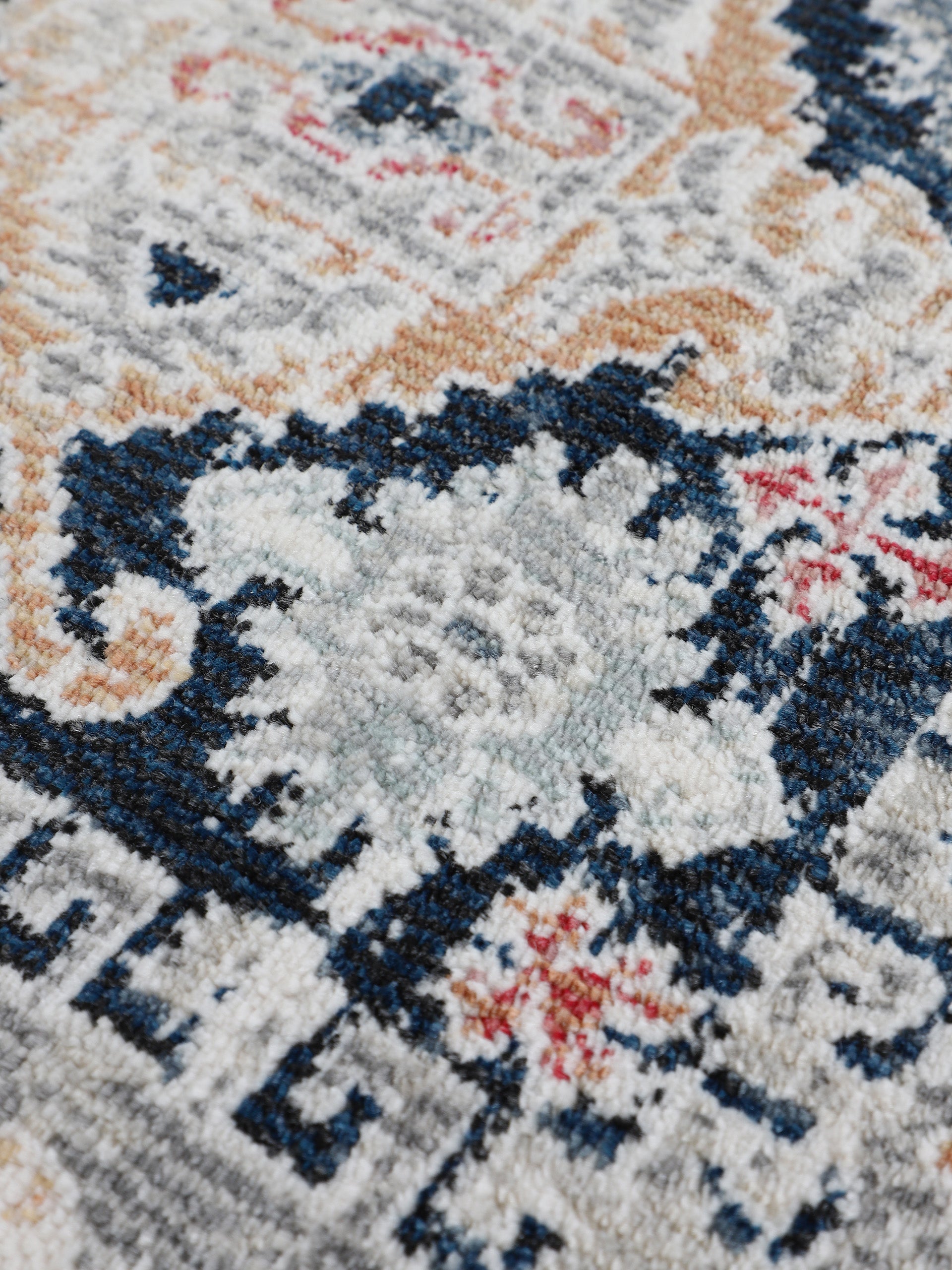 Teppich Kazach Hellgrau