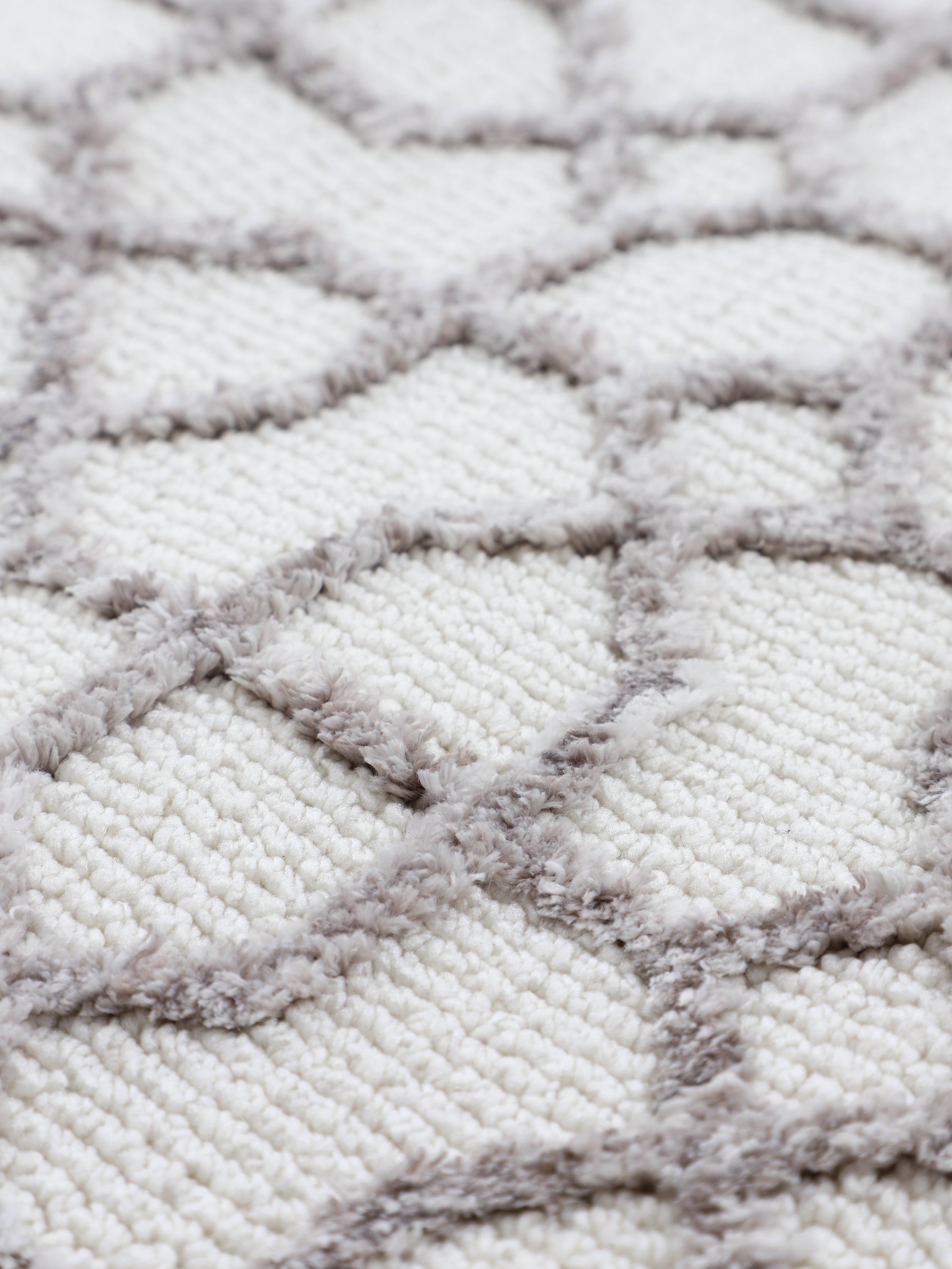 Teppich Holly Hellgrau