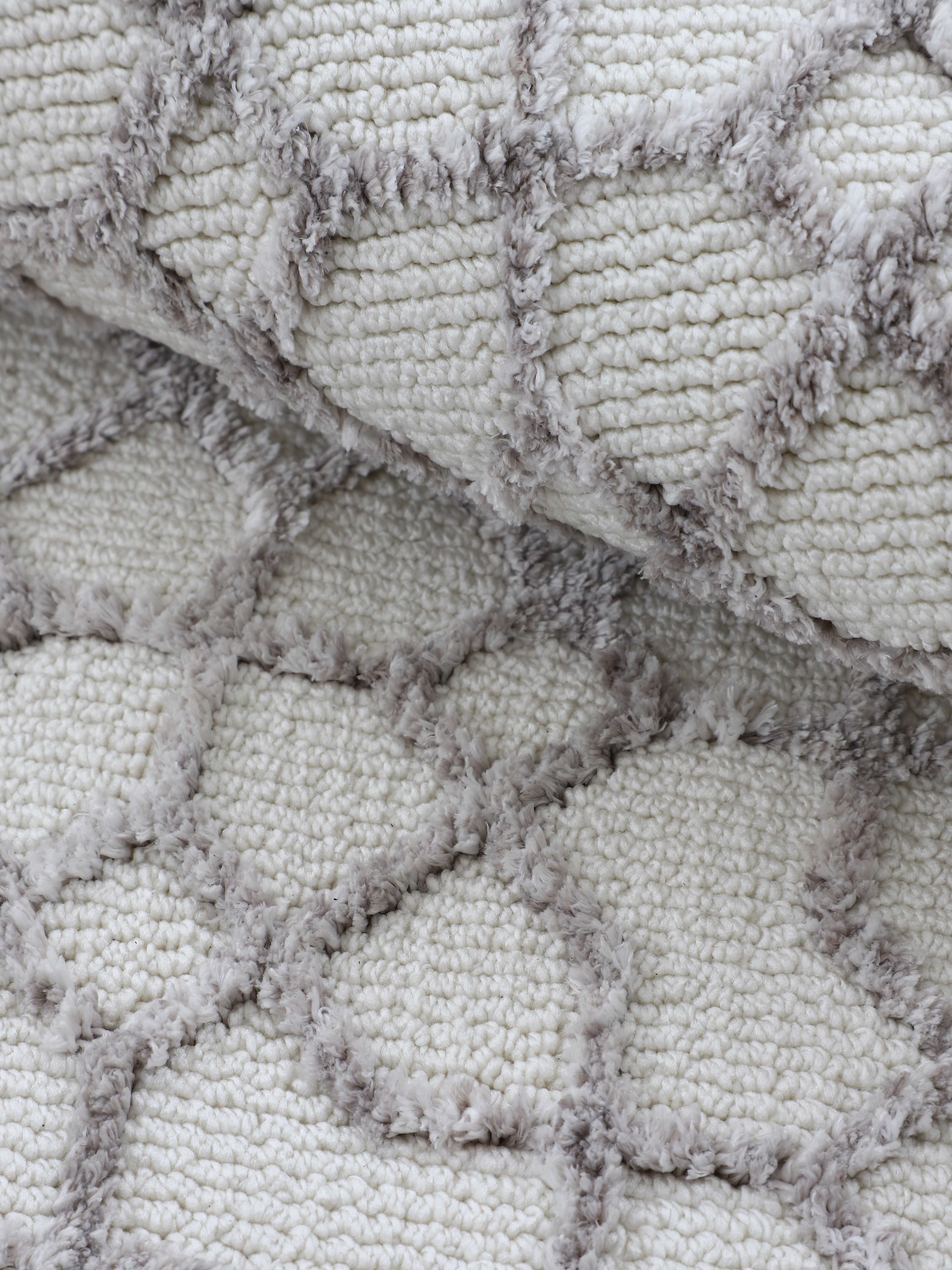 Teppich Holly Hellgrau