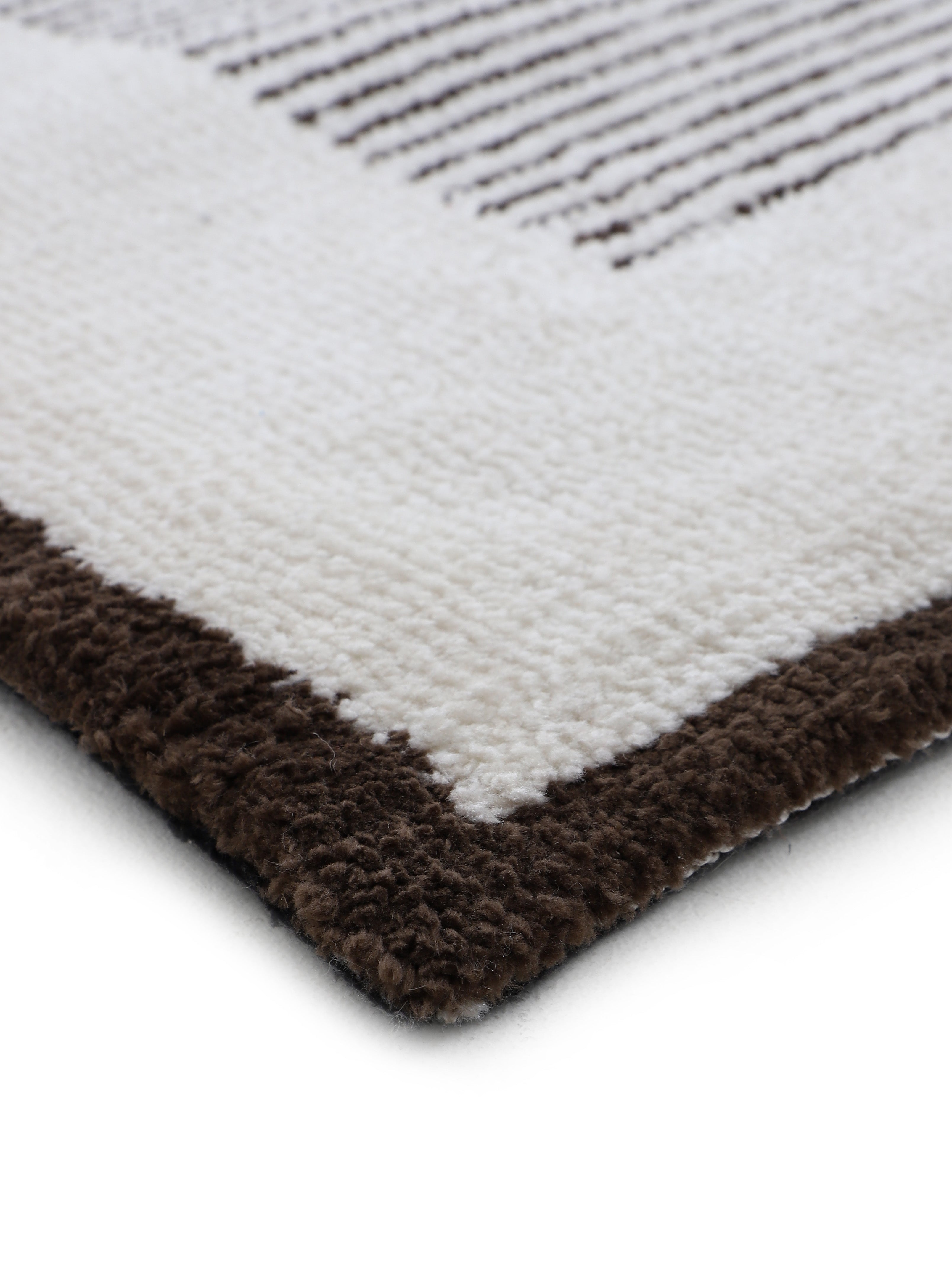 Teppich Holly Creme/Braun