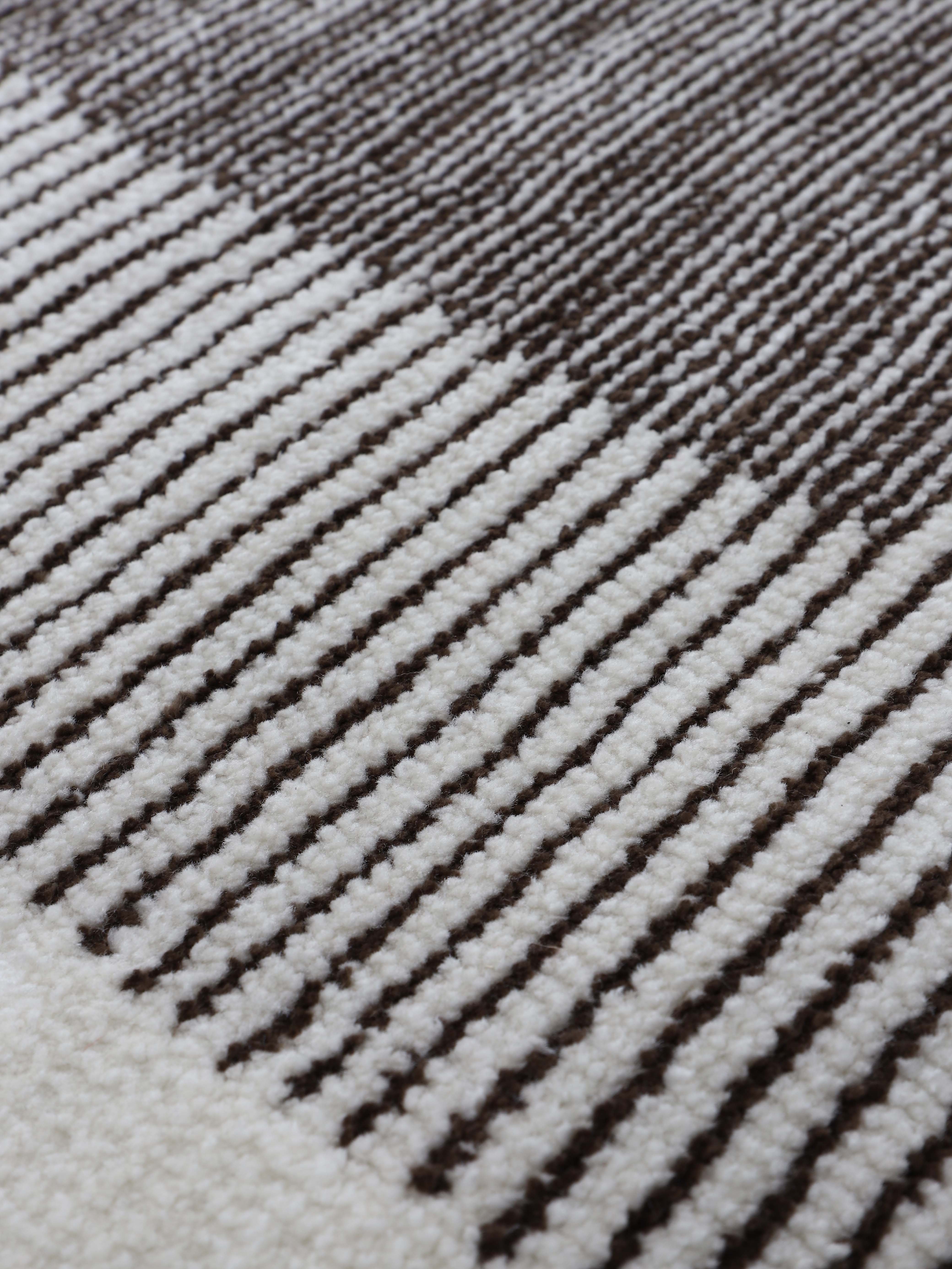 Teppich Holly Creme/Braun