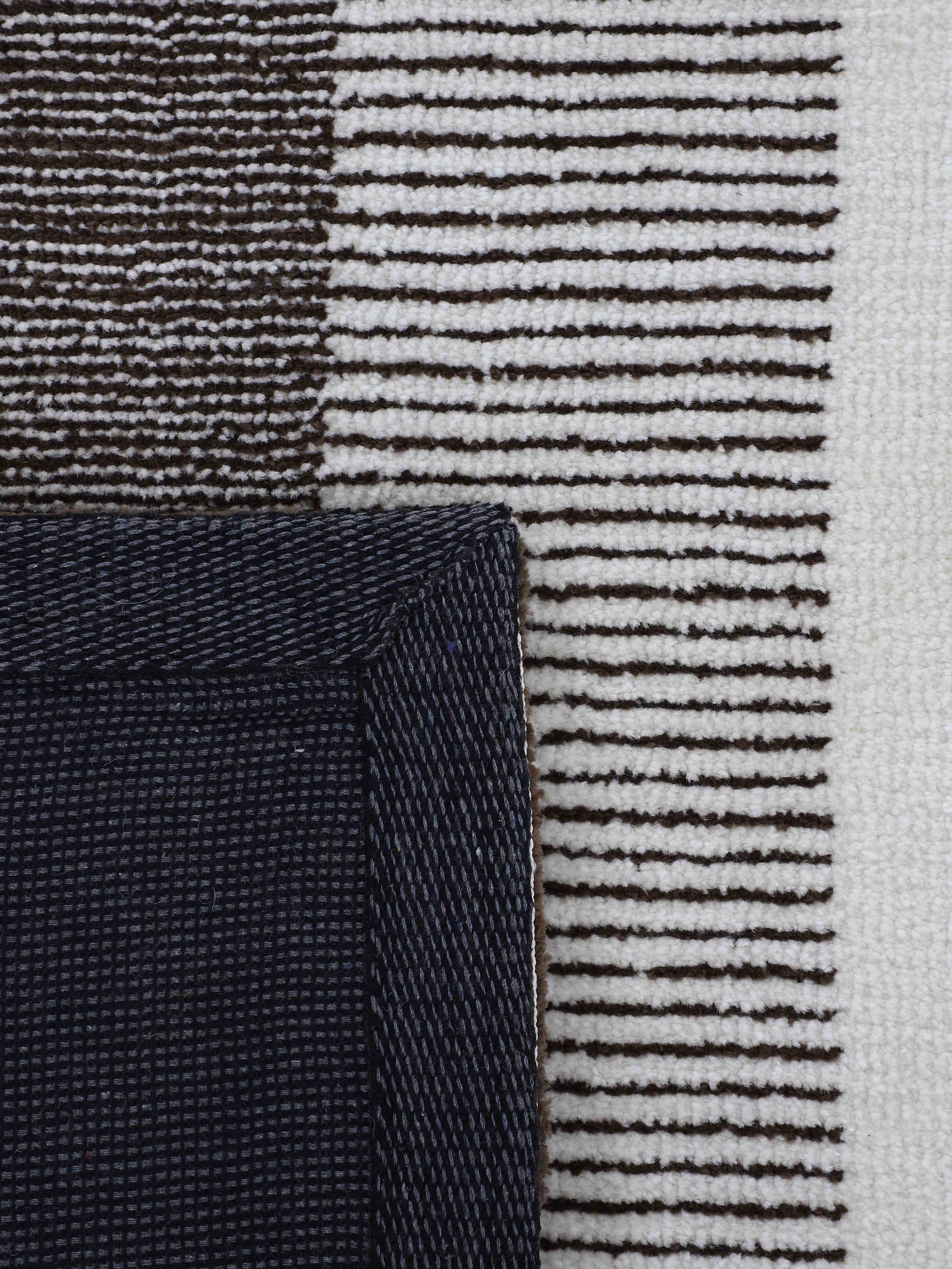 Teppich Holly Creme/Braun