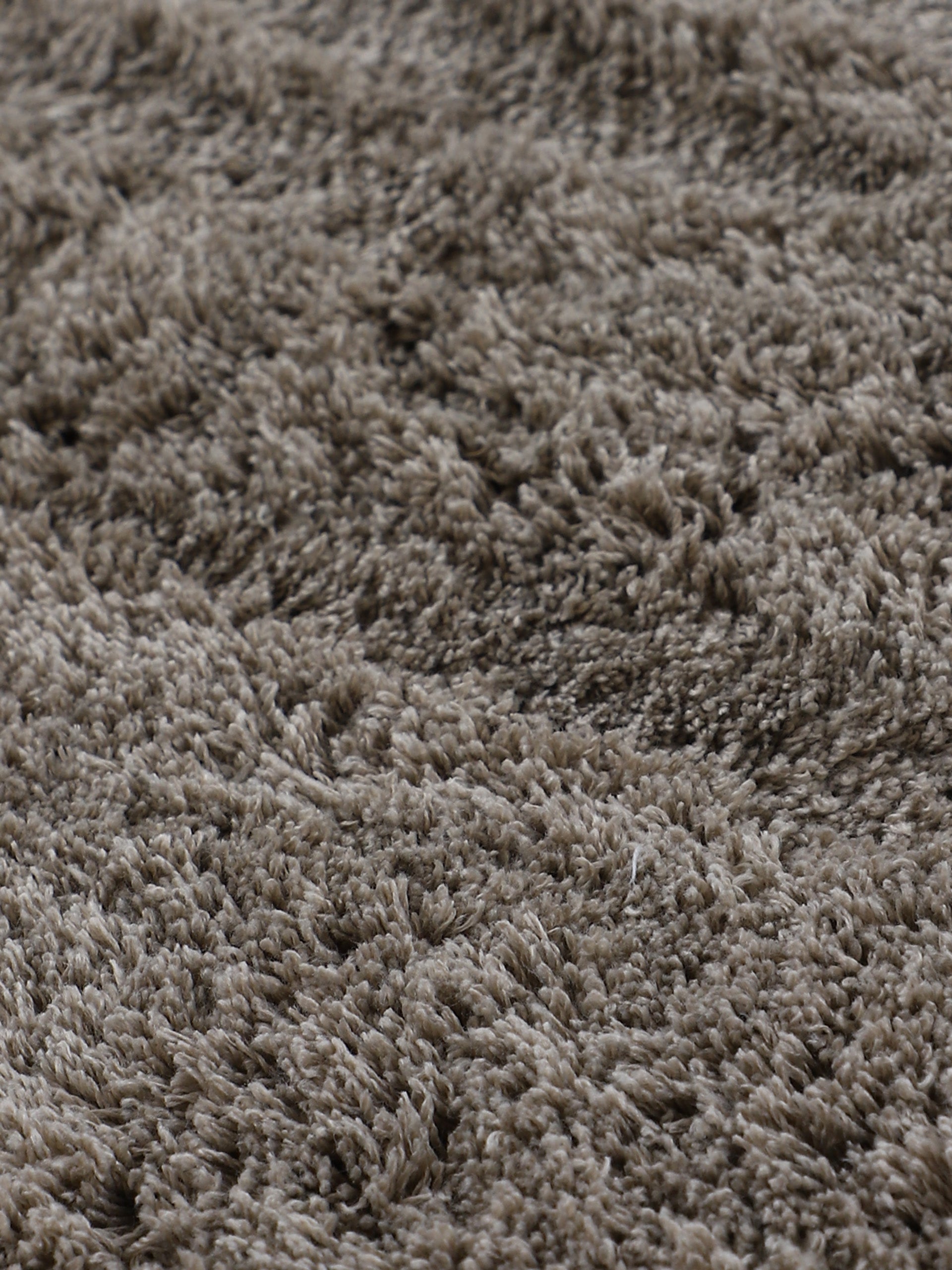 Hochflorteppich Silky Läufer Beige