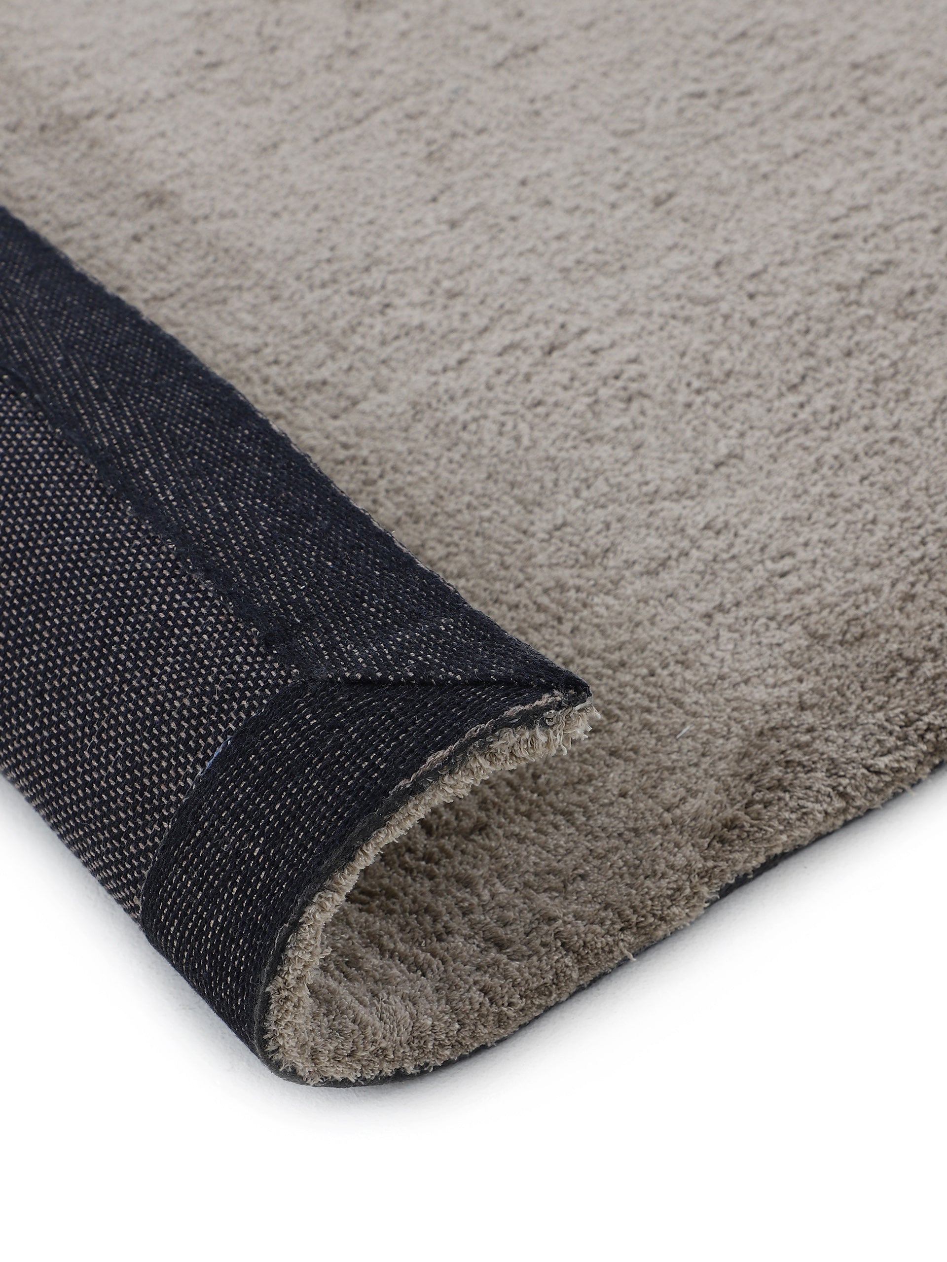 Hochflorteppich Silky Läufer Beige