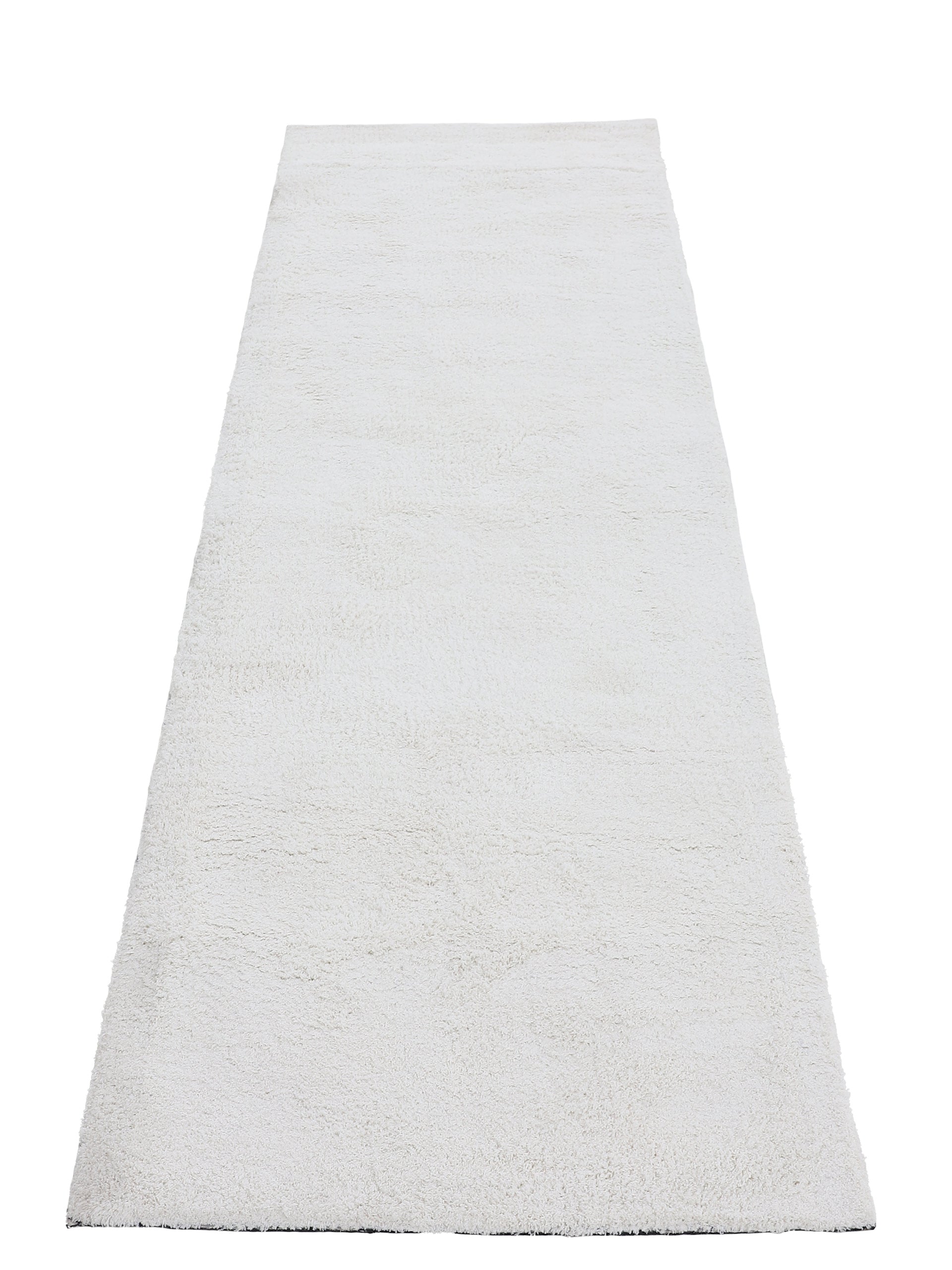 Hochflorteppich Silky Läufer Creme