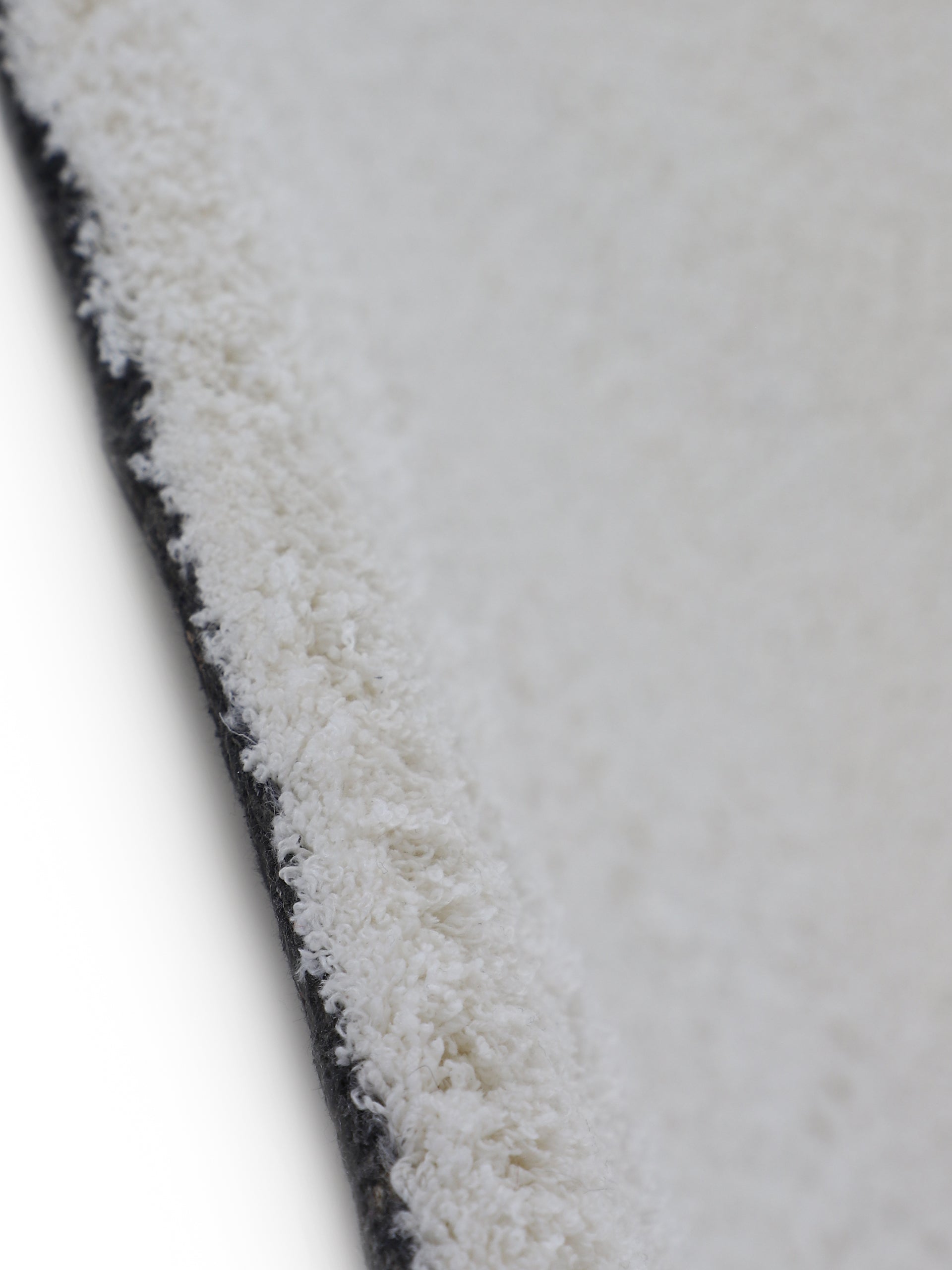 Hochflorteppich Silky Läufer Creme