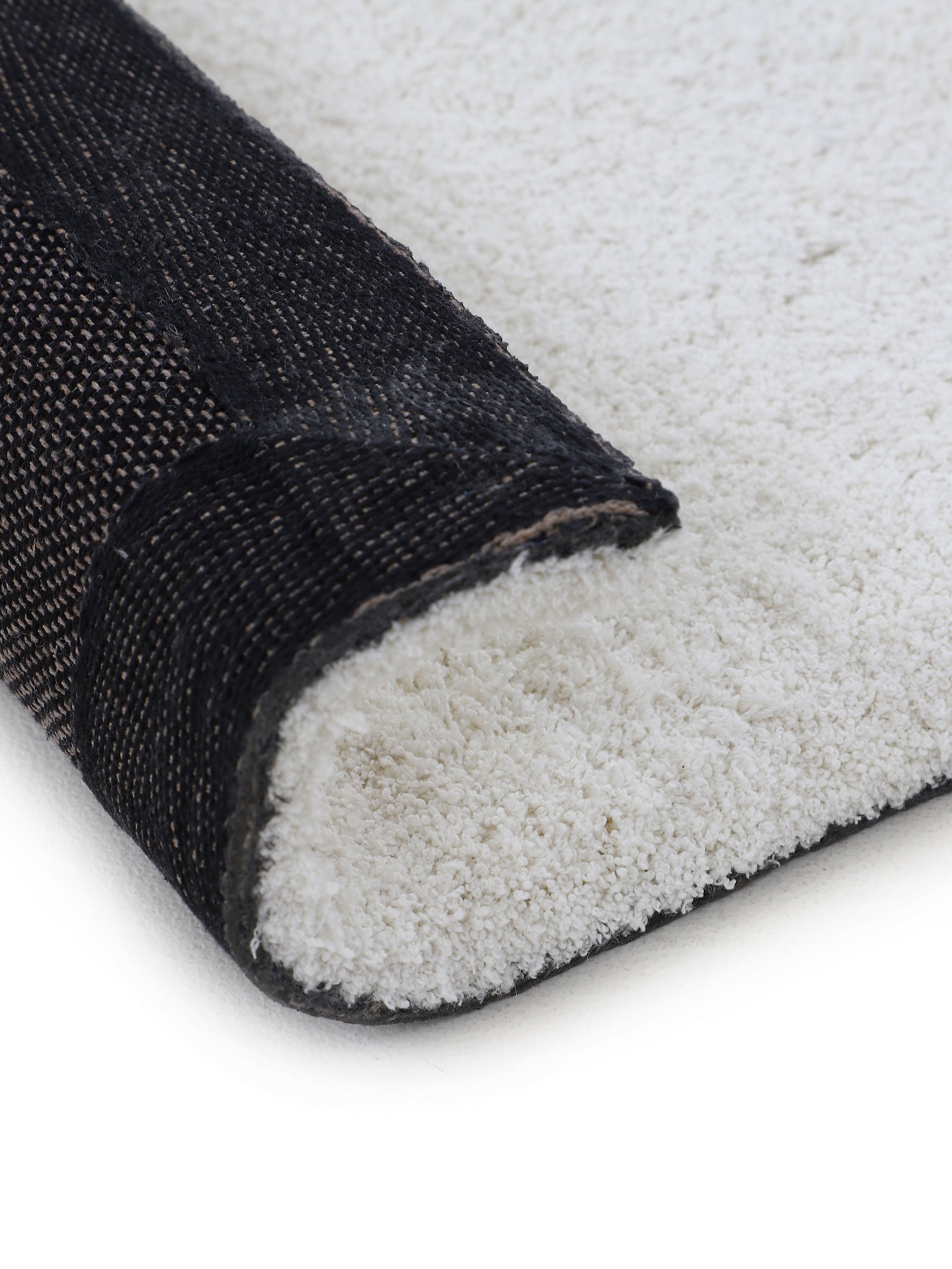 Hochflorteppich Silky Läufer Creme