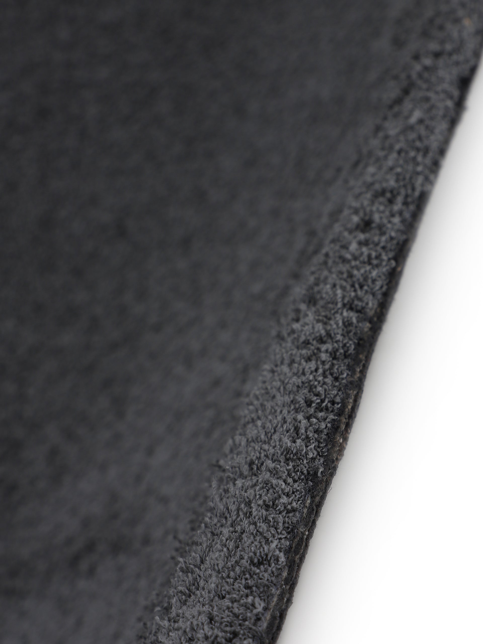 Hochflorteppich Silky Läufer Grau