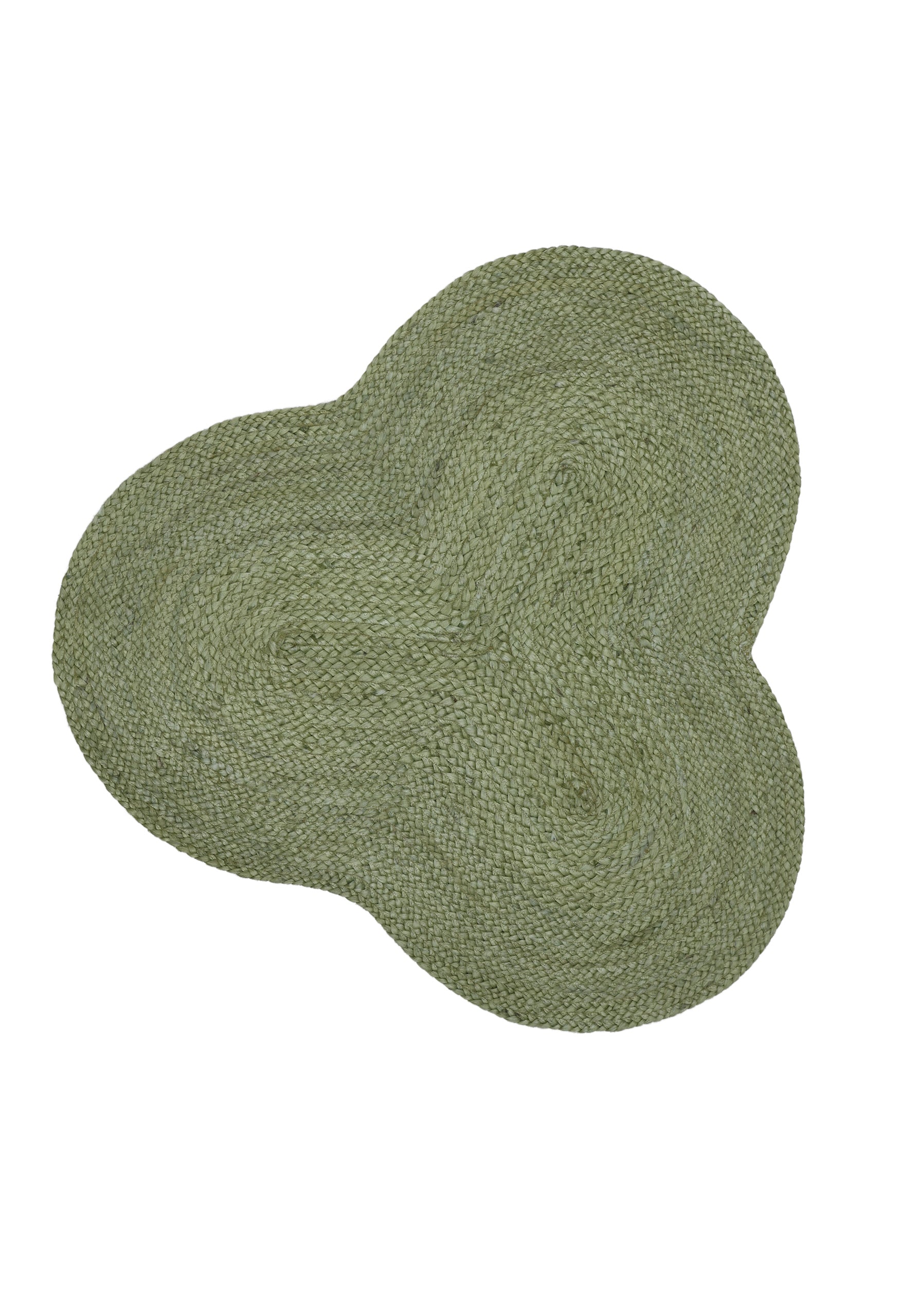 Juteteppich Alia Grün