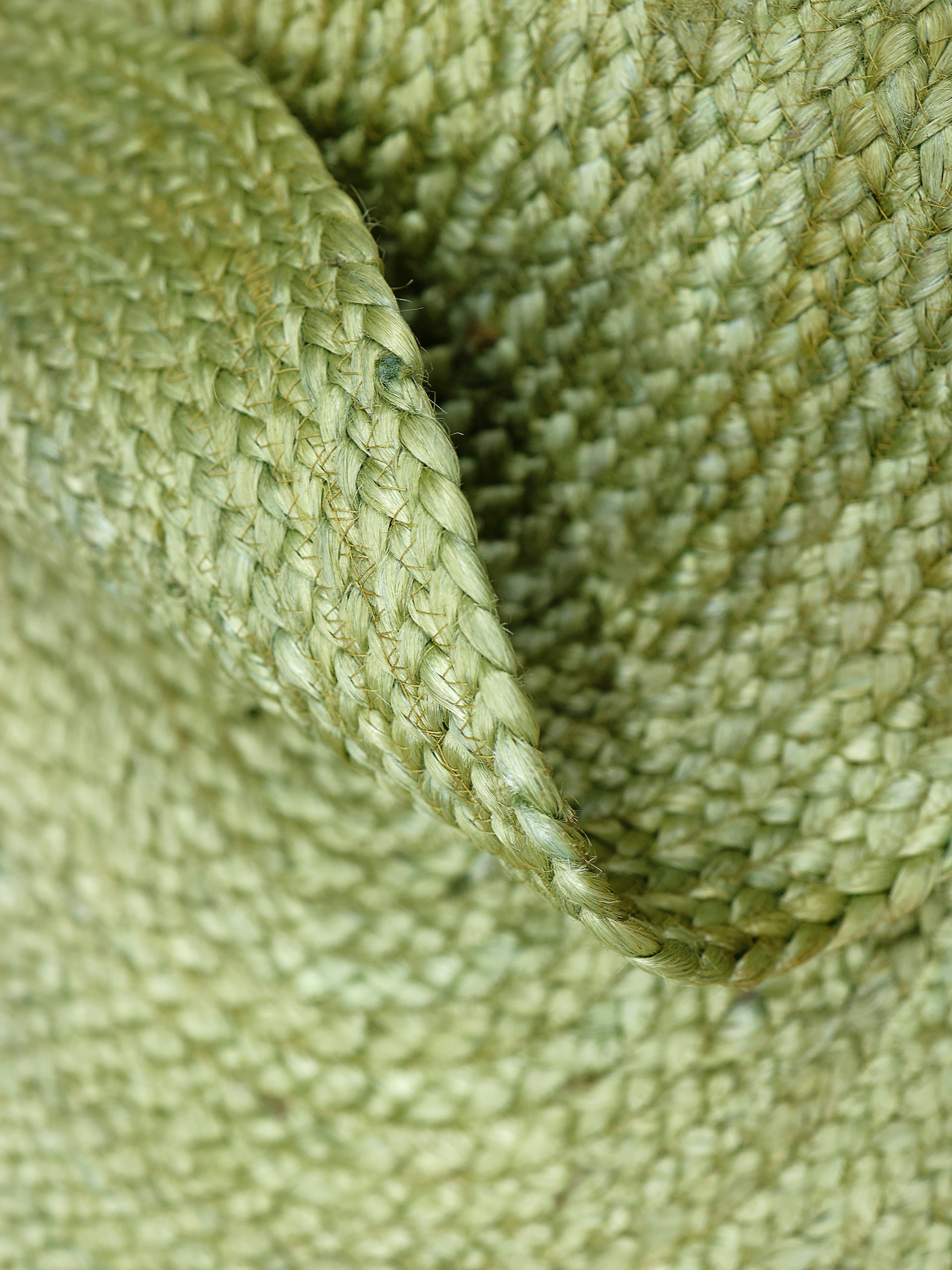 Juteteppich Alia Grün