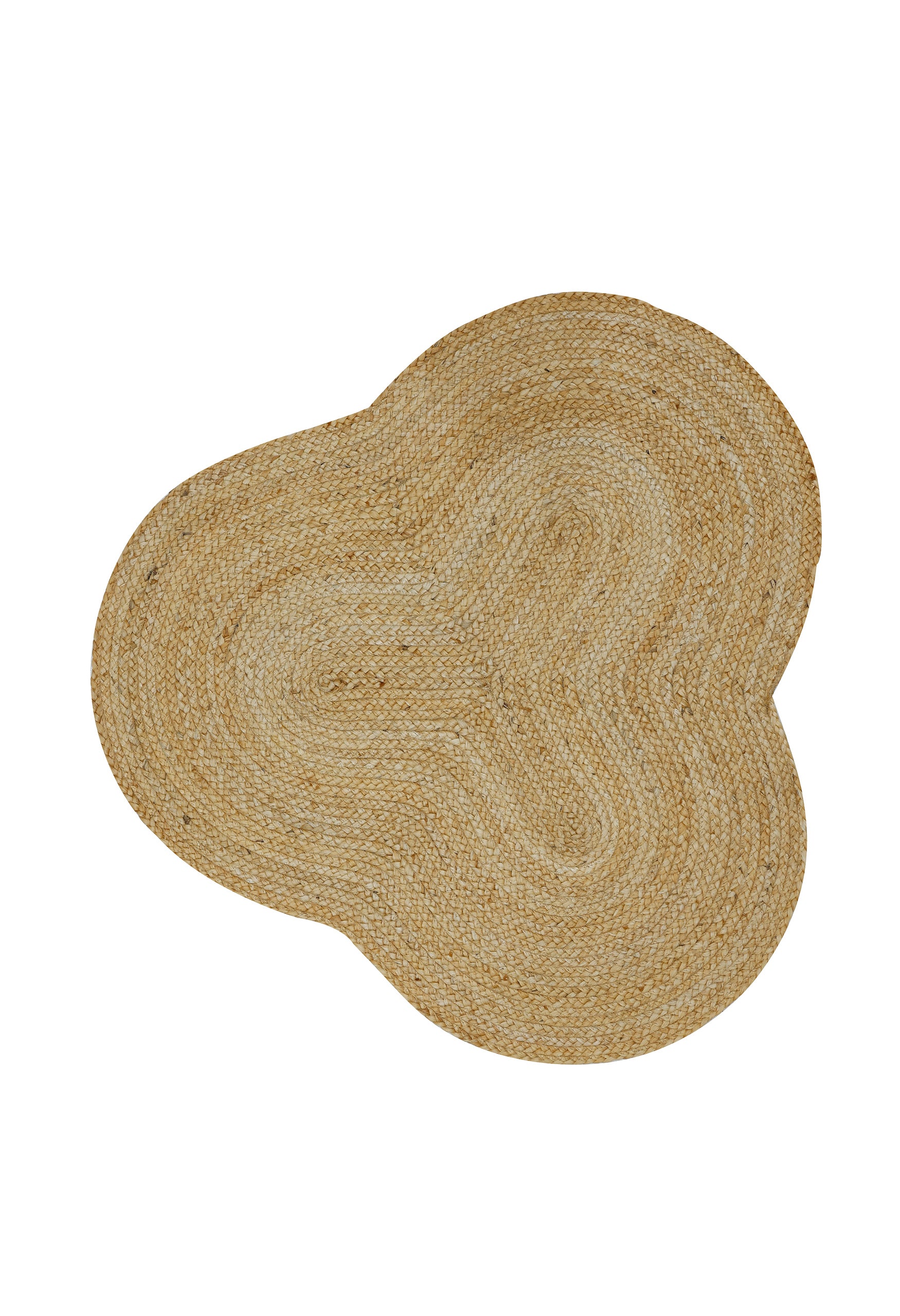 Juteteppich Alia Hellbraun